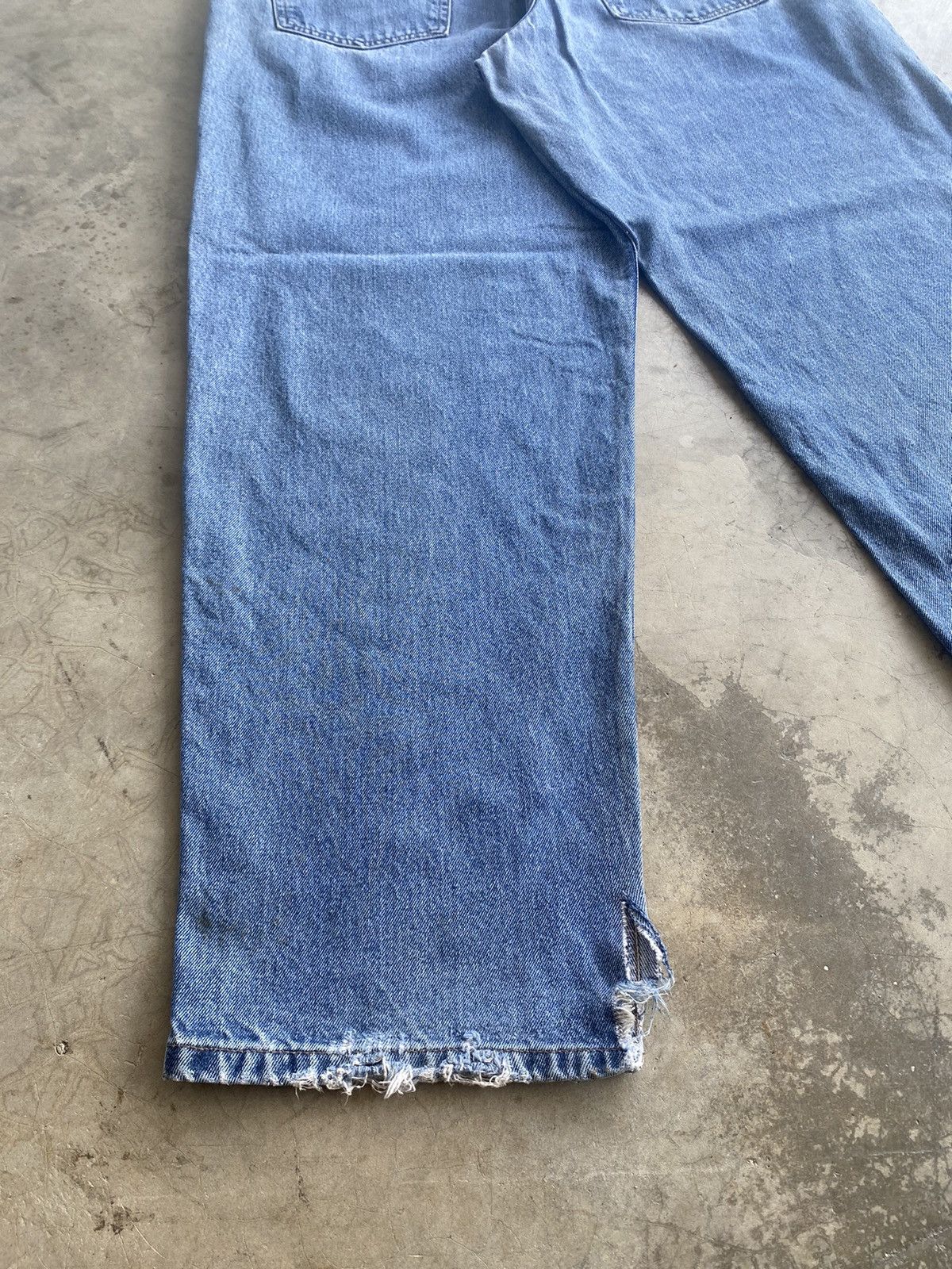 Levi's × Vintage Silver Tab Baggy Jeans Levis Vintage Denim Size US 38 / EU 54 - 2 Thumbnail