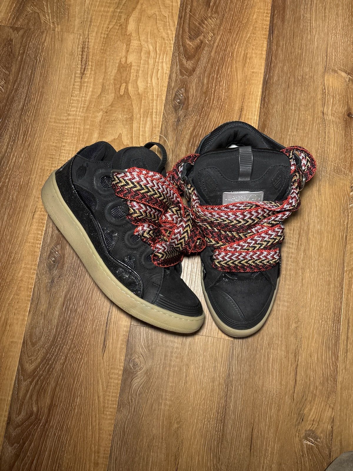 Lanvin Lanvin Curb Black Gum Size US 8 / EU 41 - 4 Thumbnail