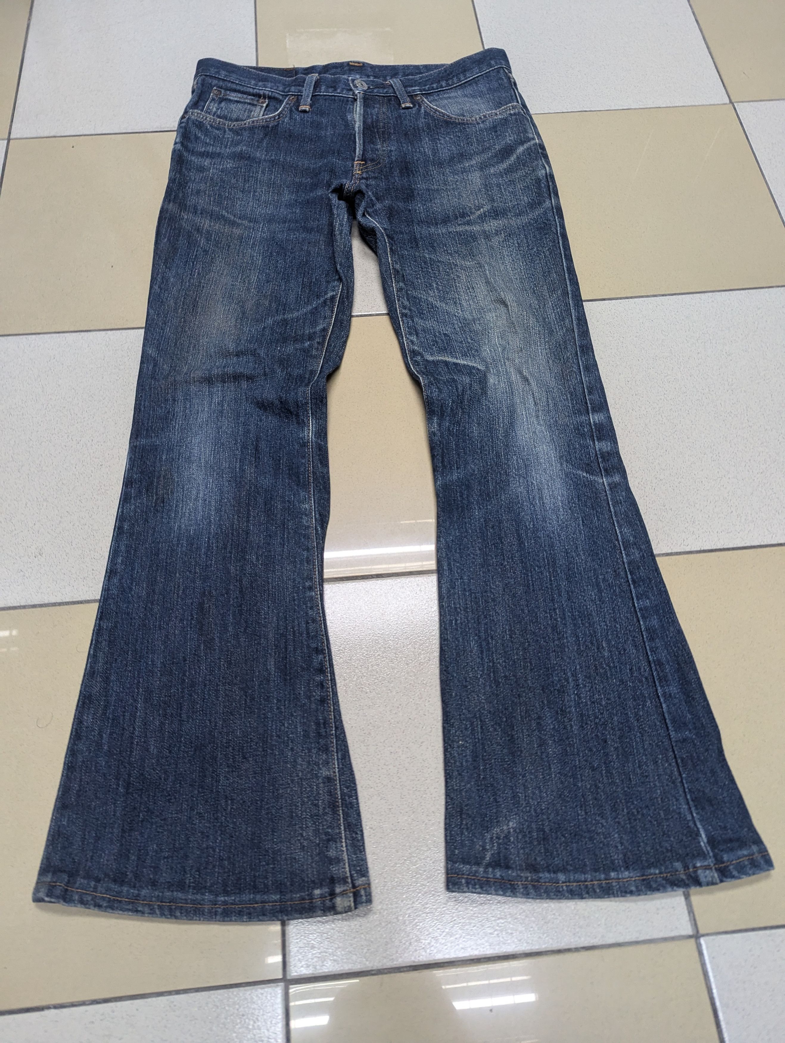 Edwin × If Six Was Nine × Jean Flare jeans stone wash Japan Edwin boot cut jeans Size US 31 - 2 Thumbnail