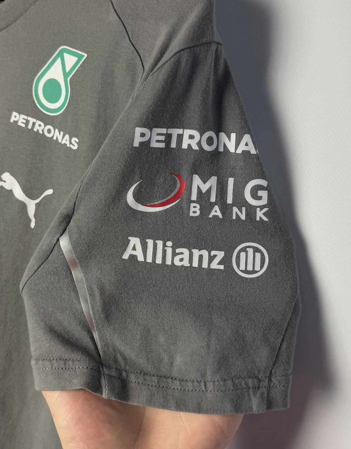 Formula 1 Mercedes AMG Petronas F1 Racing Team Short Sleeve T-Shirt Size US S / EU 44-46 / 1 - 7 Thumbnail