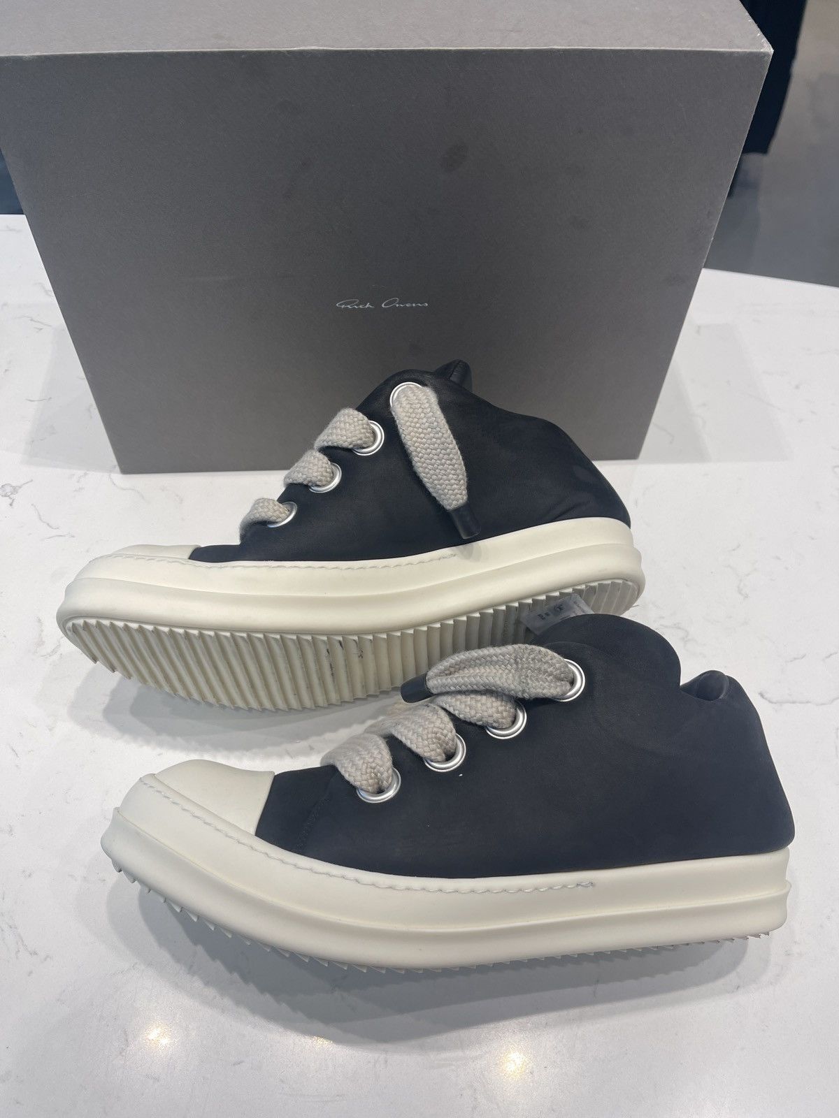 Rick Owen mainline jumbo lace