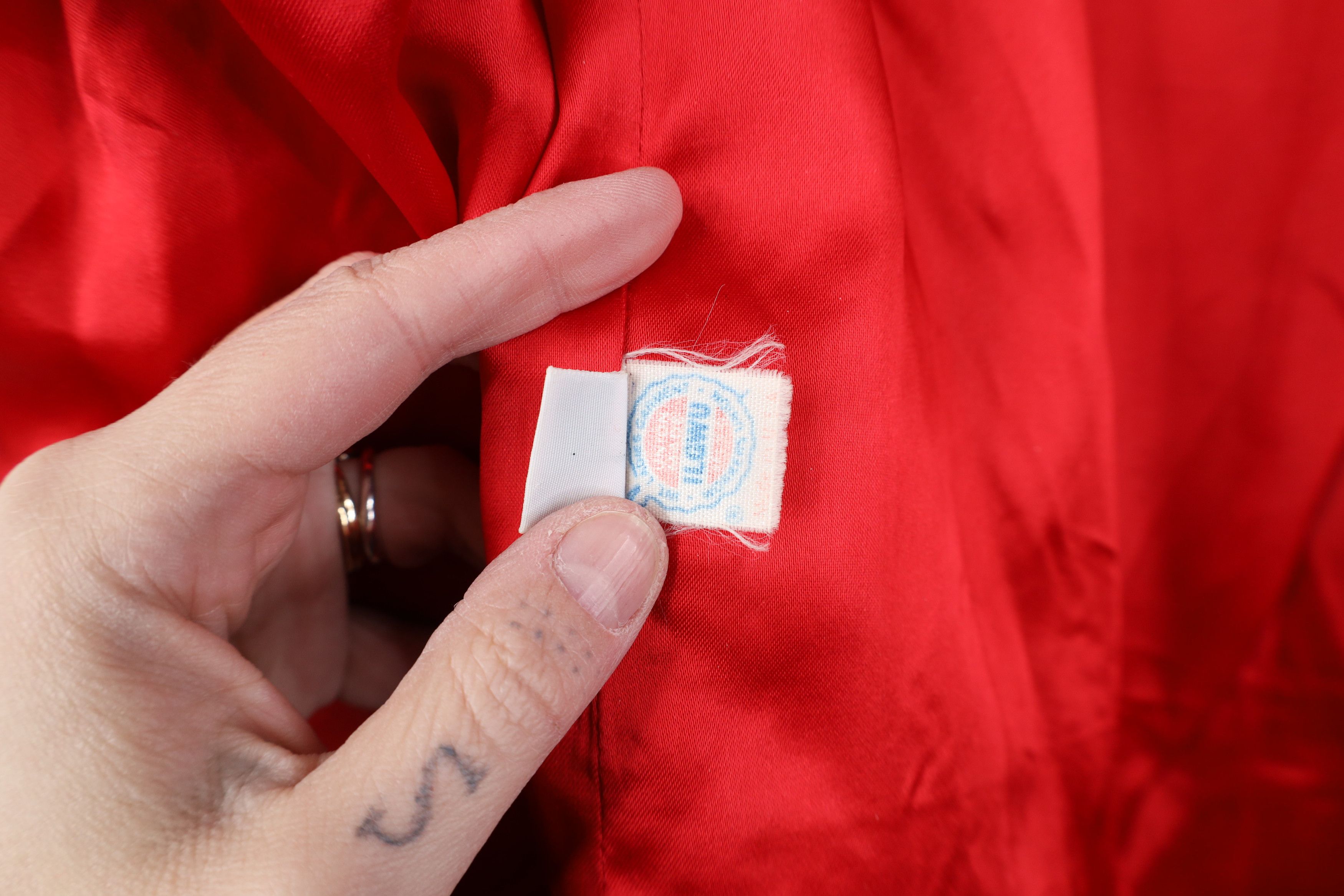 Vintage Vintage 60s 70s Streetwear Breasted Peacoat Jacket Red USA Size L / US 10 / IT 46 - 11 Thumbnail