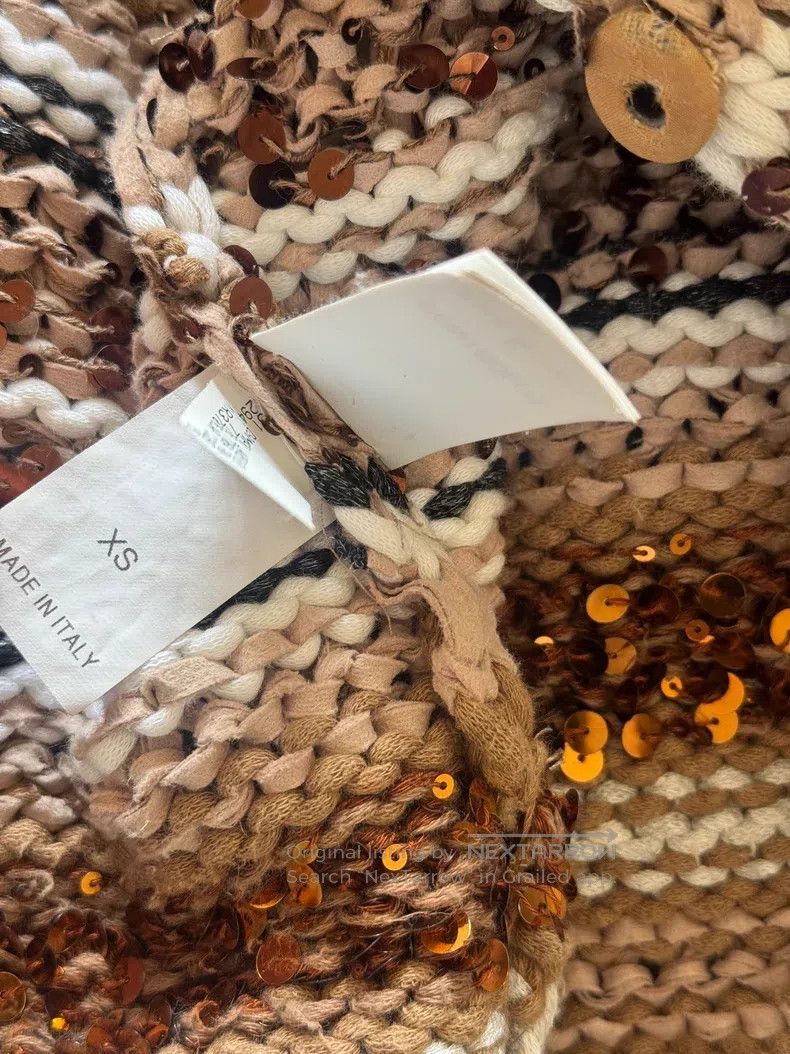 Brunello Cucinelli Brunello Cucinelli Glitter Cardigan Jacket Size XS / US 0-2 / IT 36-38 - 7 Thumbnail