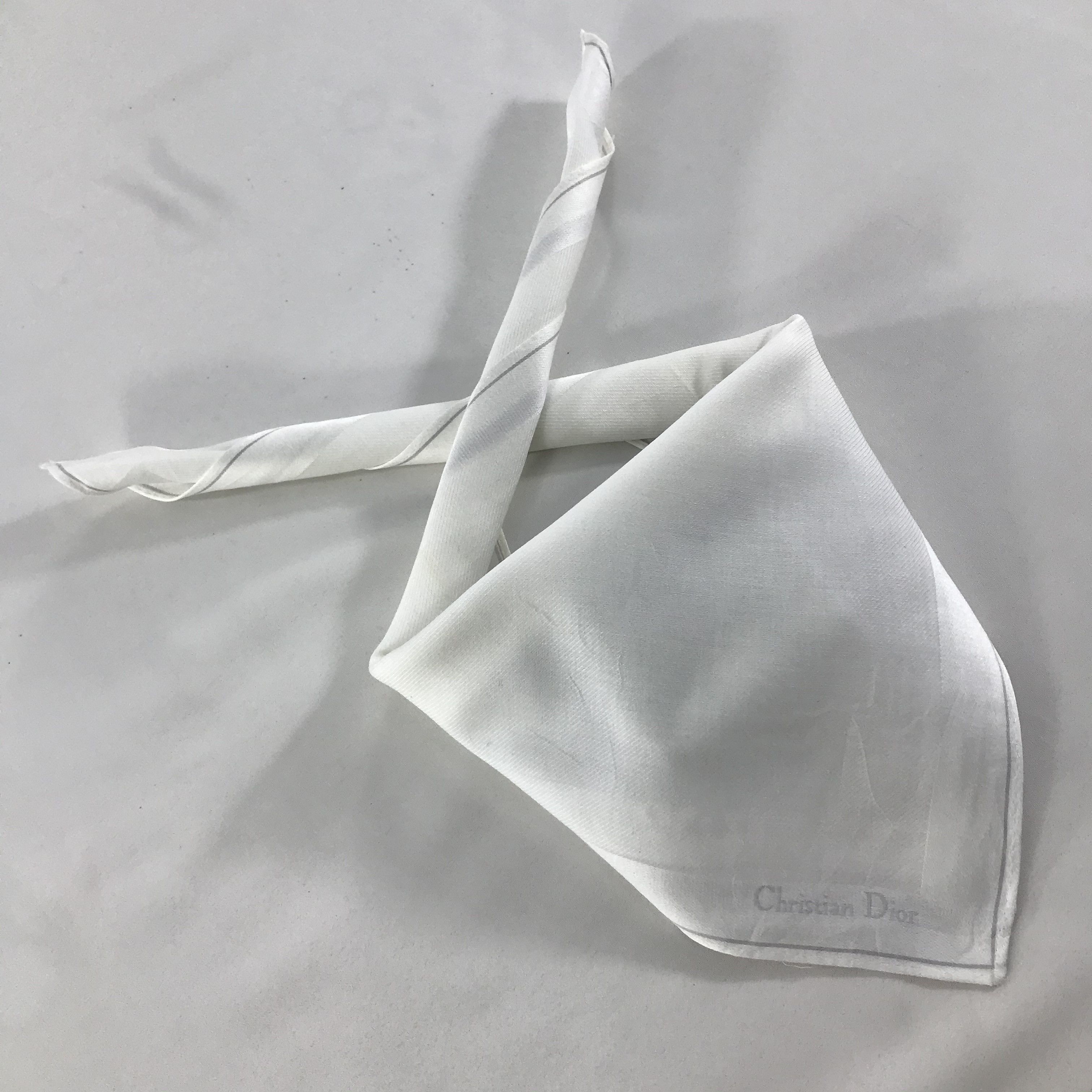 Vintage Christian Dior Neckerchief / Bandana / Handkerchief Size ONE SIZE - 2 Thumbnail
