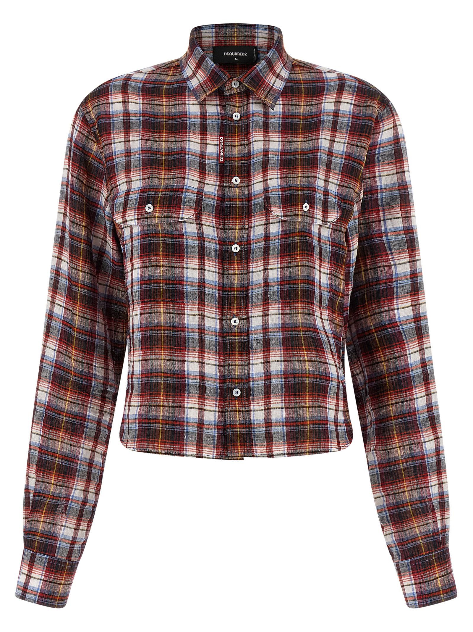 Dsquared2 'Check Baby' Shirt Size XS / US 0-2 / IT 36-38 - 1 Thumbnail