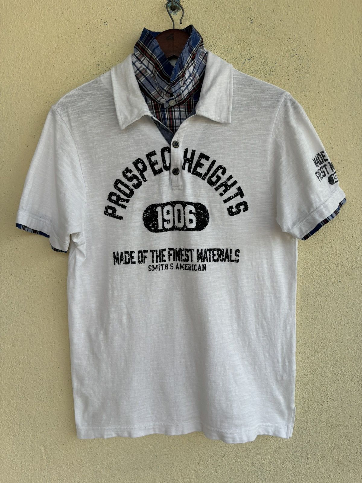 Smith's American Double Collar Tshirt Size US M / EU 48-50 / 2 - 1 Thumbnail