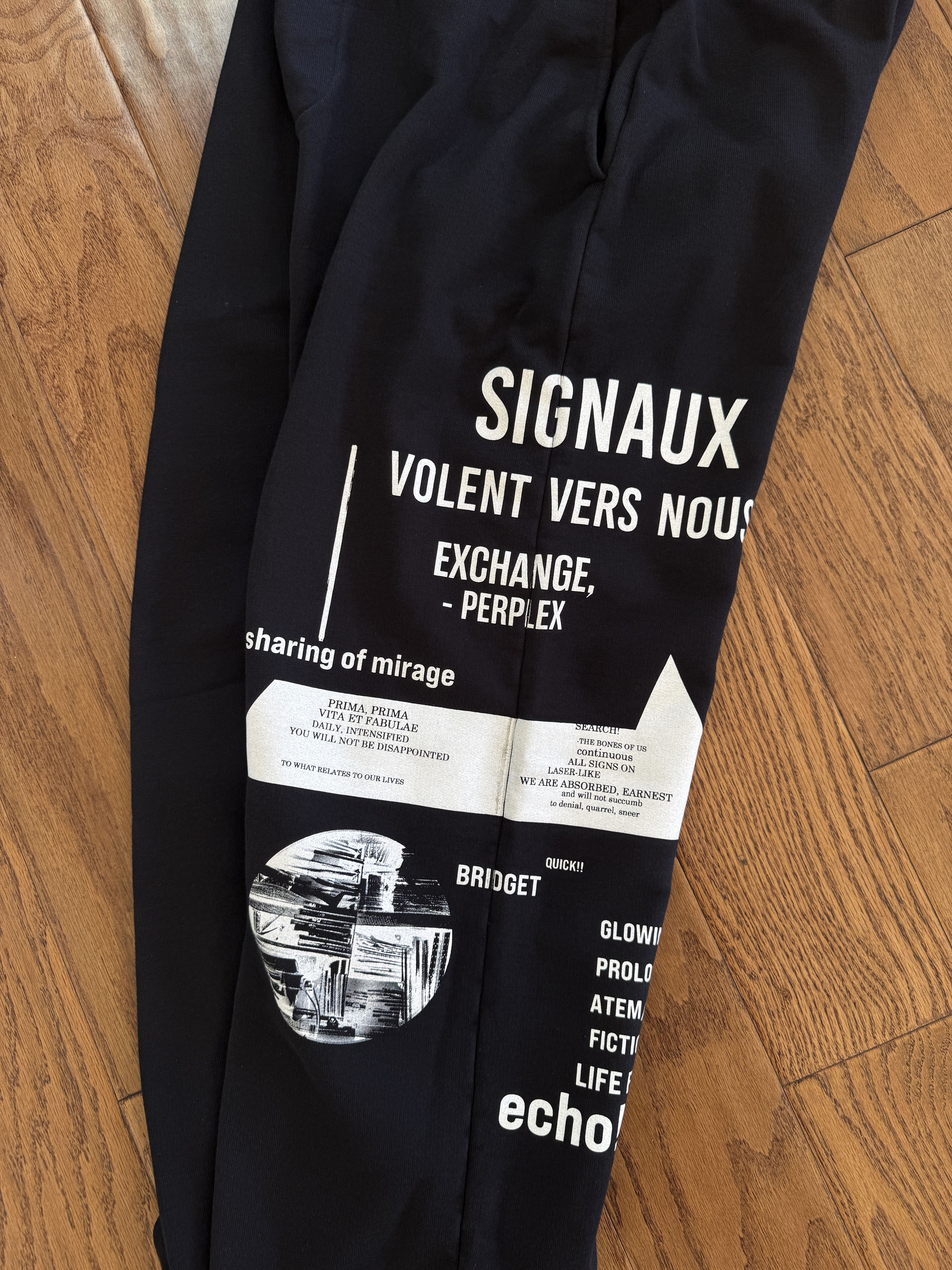 Prada Prada Raf Simons Signaux Sweatpants NWT Size US 34 / EU 50 - 9 Thumbnail