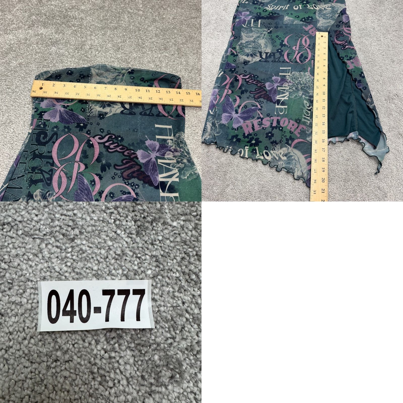 Urban Outfitters VINTAGE? No — wait. The item is not vintage. Urban Outfitters Dress Graphics Print Straps Green Shirt? Size M / US 6-8 / IT 42-44 - 9 Thumbnail