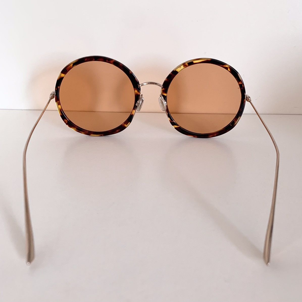 Dior Dior large round amber sunglasses Size ONE SIZE - 7 Thumbnail