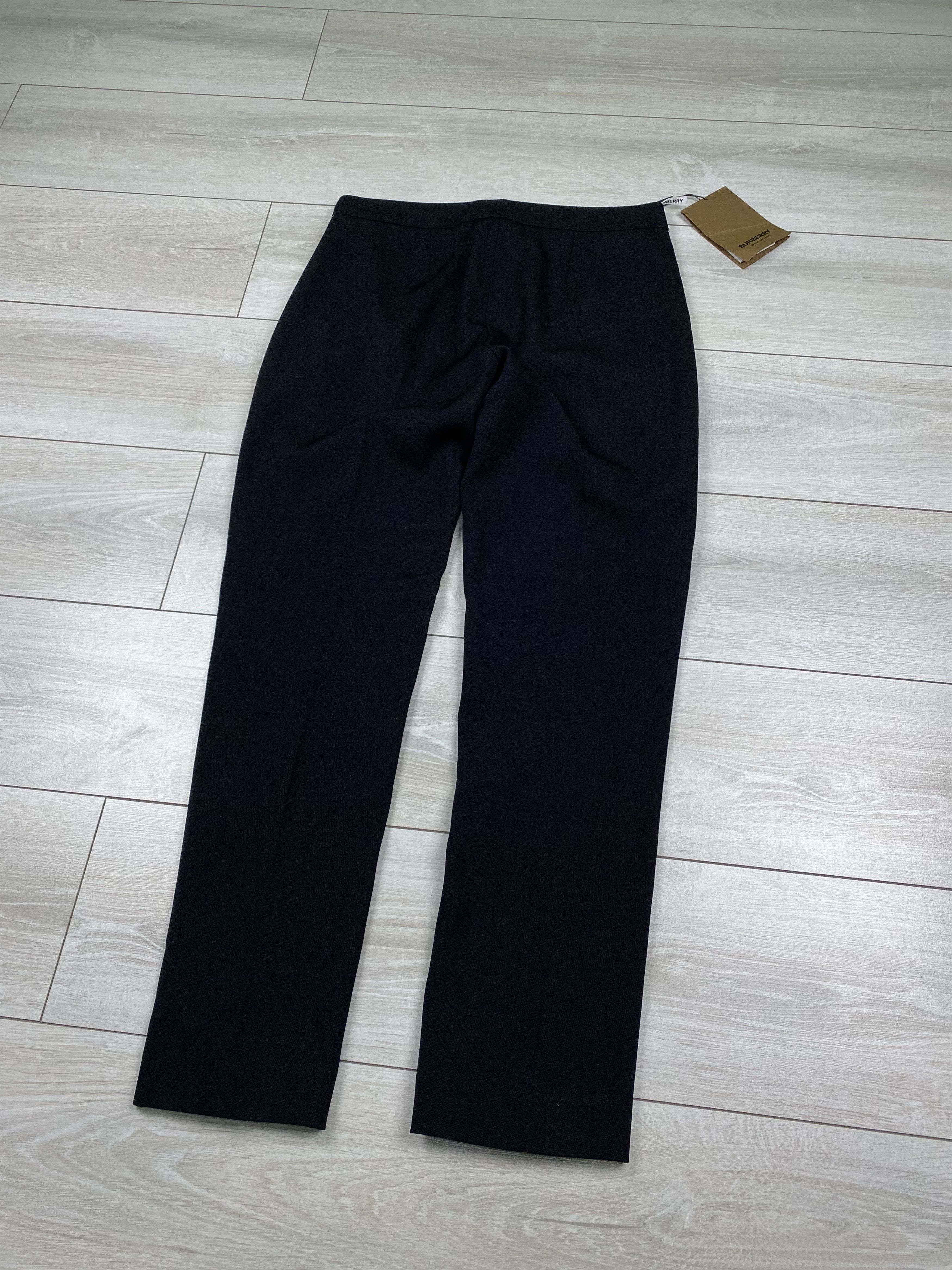 Burberry Burberry Hanover Stripe Wool Stright Fit Tailored Trousers Size 27" / US 4 / IT 40 - 9 Thumbnail