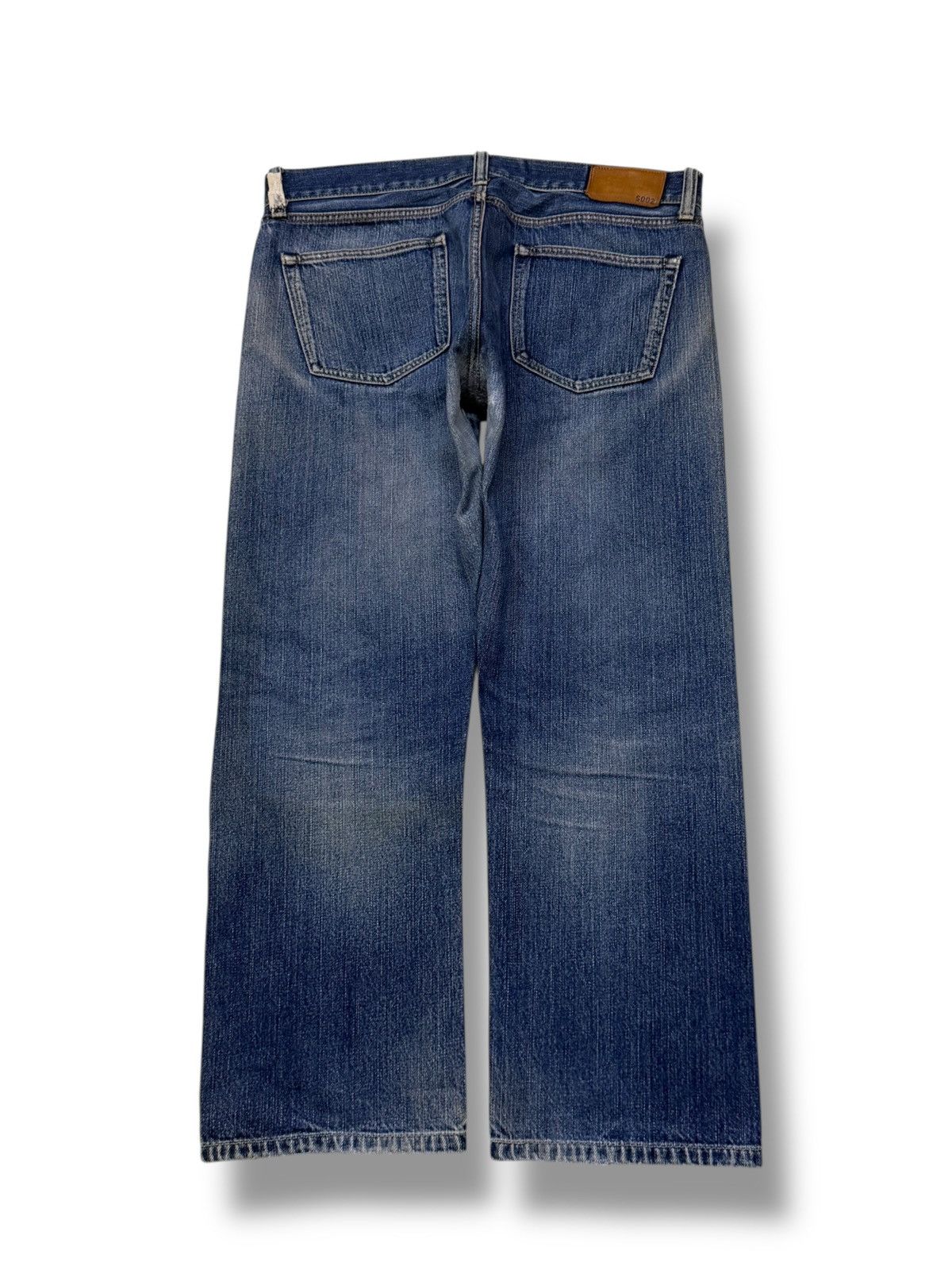 Uniqlo Vintage Uniqlo UJ S002 Selvedge Denim Jeans Red Line | W38 Size US 38 / EU 54 - 3 Thumbnail