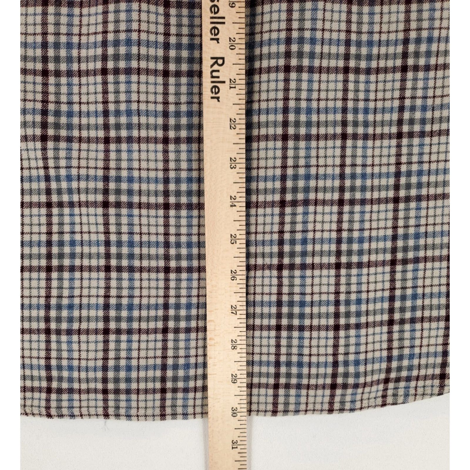 Pendleton VINTAGE Pendleton Sir Pendleton Medium Weight Button Up Shirt Blue Gray Plaid Mens XXL Shirt Size US XXL / EU 58 / 5 - 5 Thumbnail