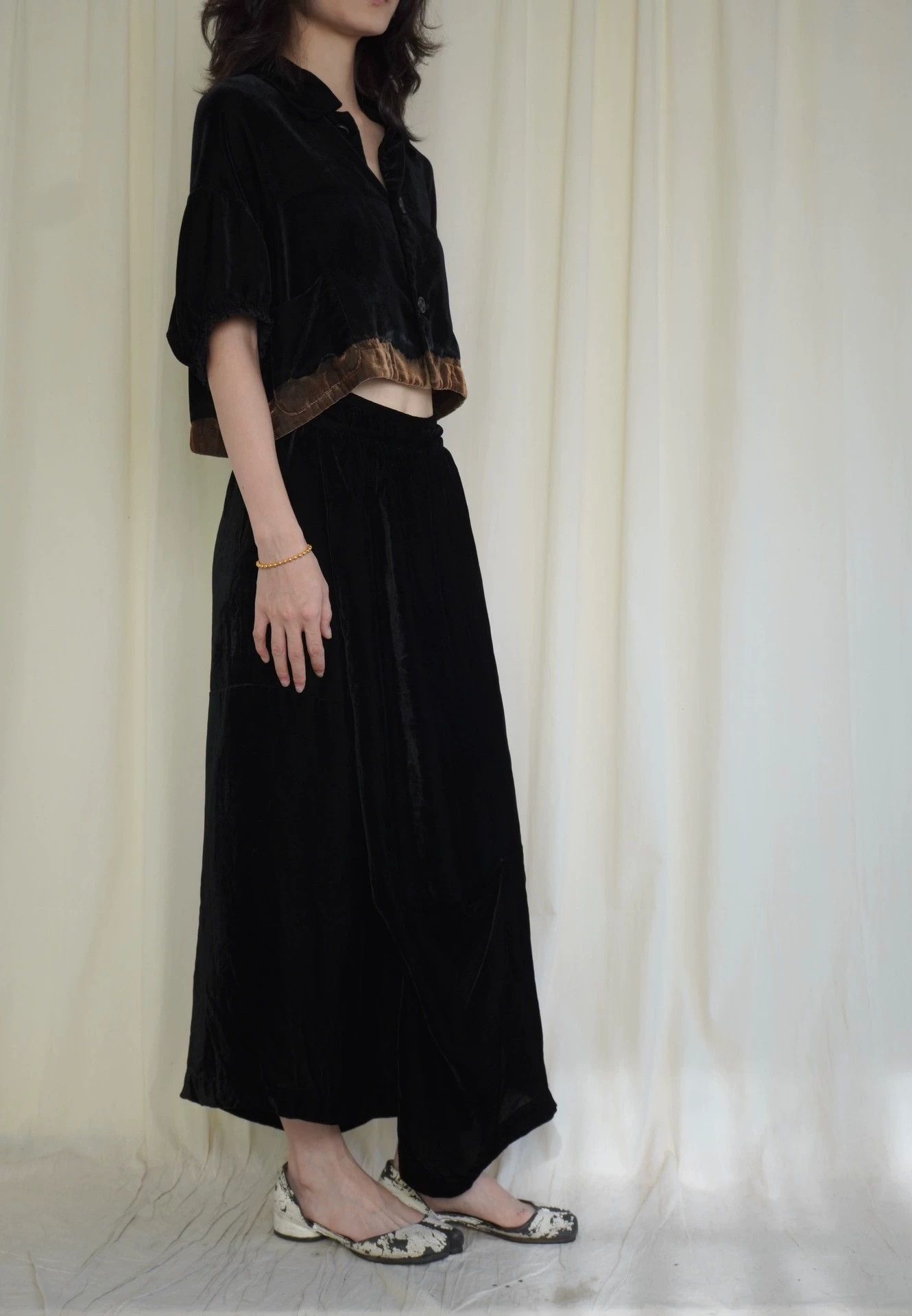Comme des Garcons COMME des GARCONS Discharge Dyed Velvet Cardigan Size S Size S / US 4 / IT 40 - 4 Thumbnail