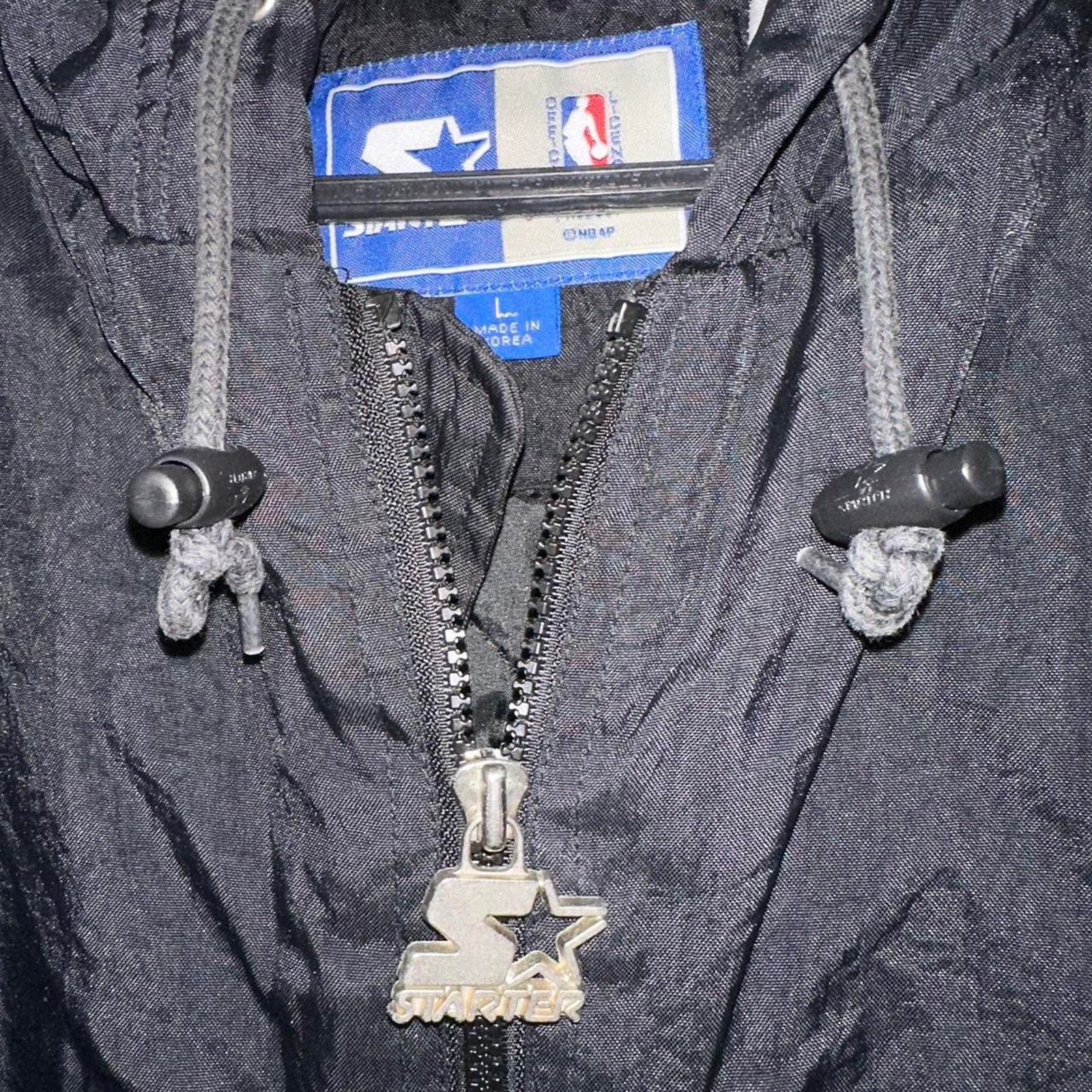 Starter Vintage Starter San Antonio Spurs NBA Full Zip Jacket size L Size US L / EU 52-54 / 3 - 4 Thumbnail