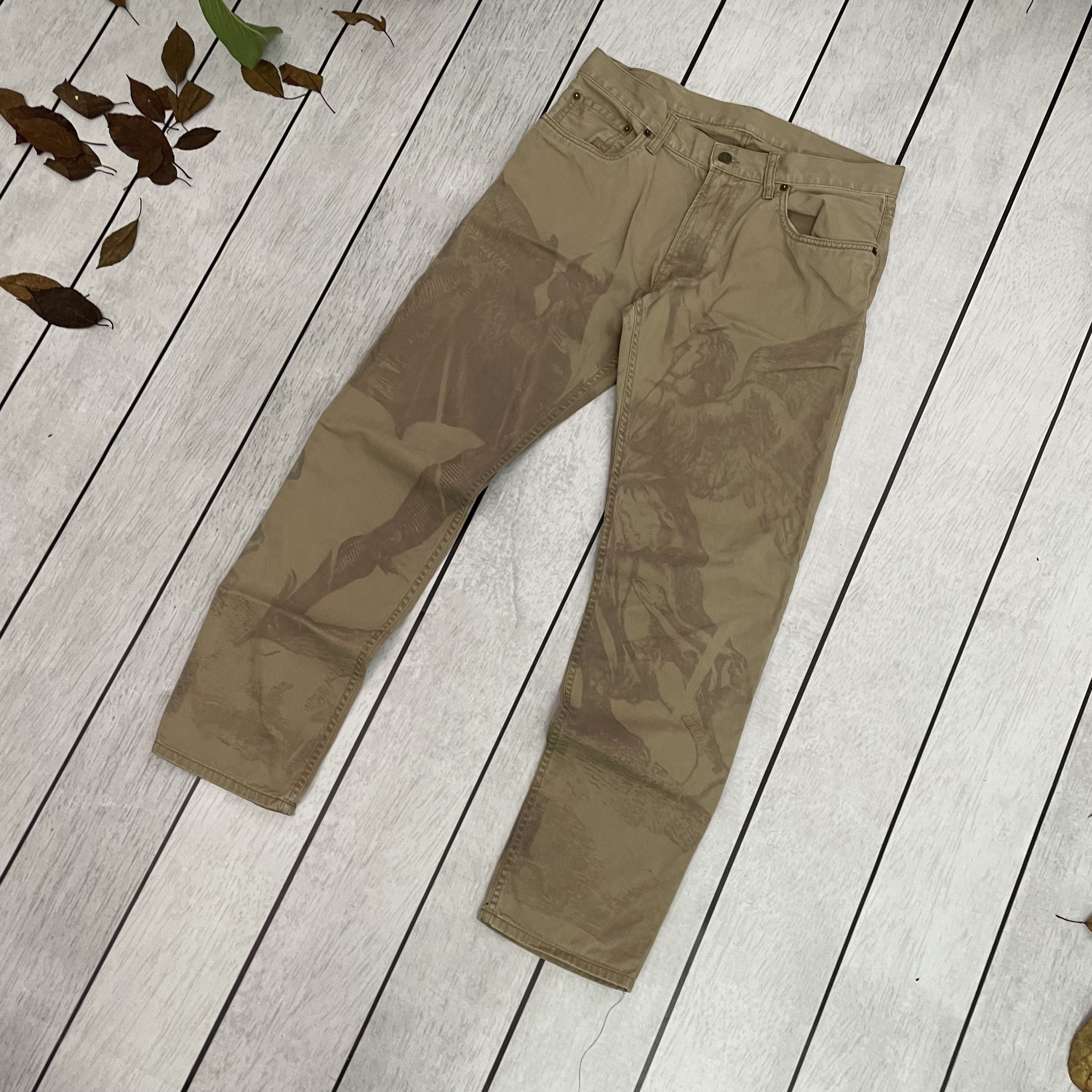 Polo Ralph Lauren Custom Vintage Polo Ralph Lauren Pants Y2K Alt rare 1of1 Size US 31 - 7 Thumbnail