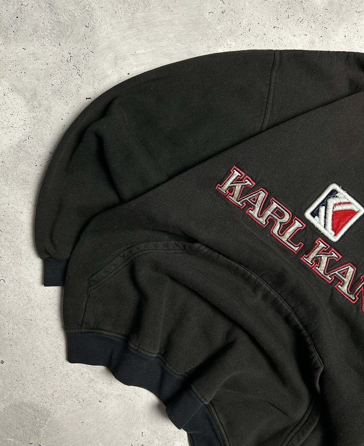 Karl Kani Vintage 90s Karl Kani 2Pac Style Distressed Hip Hop Hoodie Size US XL / EU 56 / 4 - 12 Thumbnail