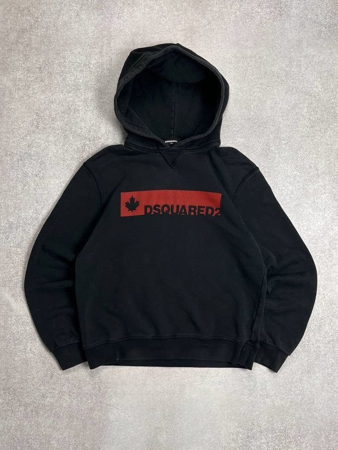 Dsquared2 DSQUARED2 MAPPLE LEAF BIG LOGO HOODIE Y2K L Size US L / EU 52-54 / 3 - 1 Thumbnail