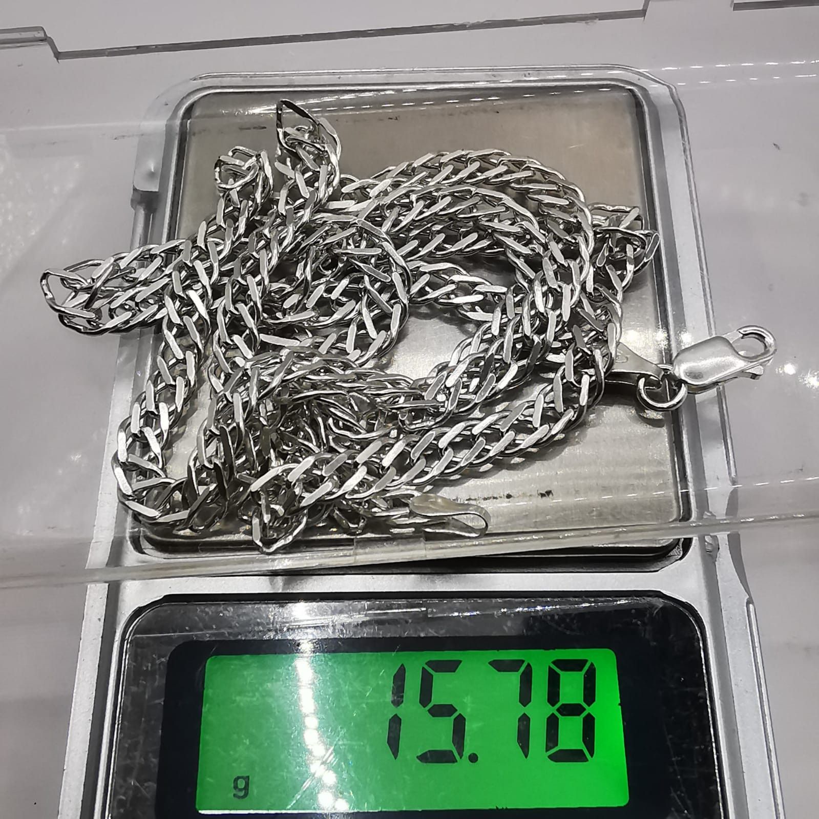 Vintage Jewelry Chain, 925 Sterling Silver, Signed 15,78g