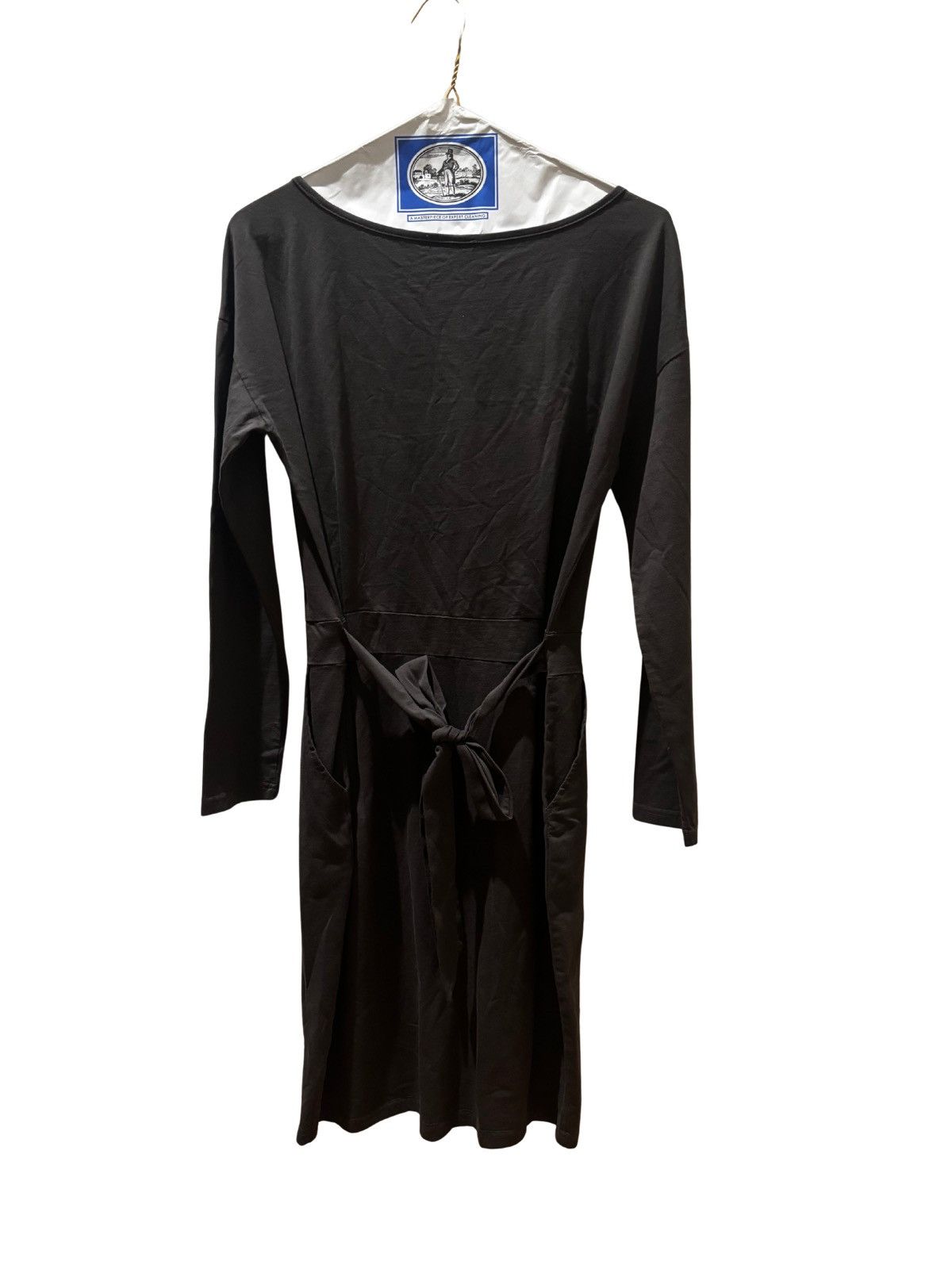 Other Dark gray long sleeve dress.wd0308 Size L / US 10 / IT 46 - 8 Thumbnail