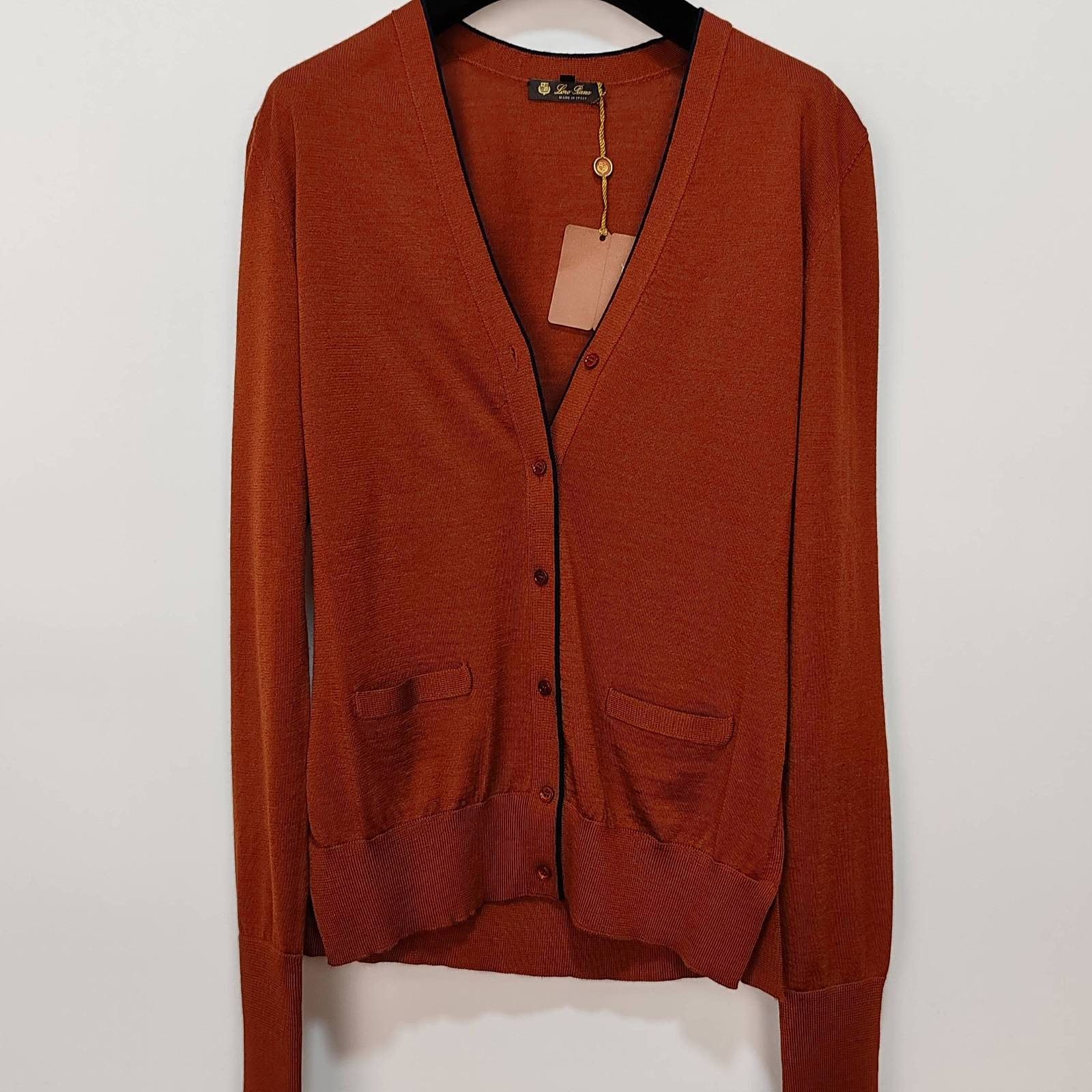 Loro Piana Loro Piana Virgin Wool V-Neck Cardigan Size 38 Size XS / US 0-2 / IT 36-38 - 1 Thumbnail