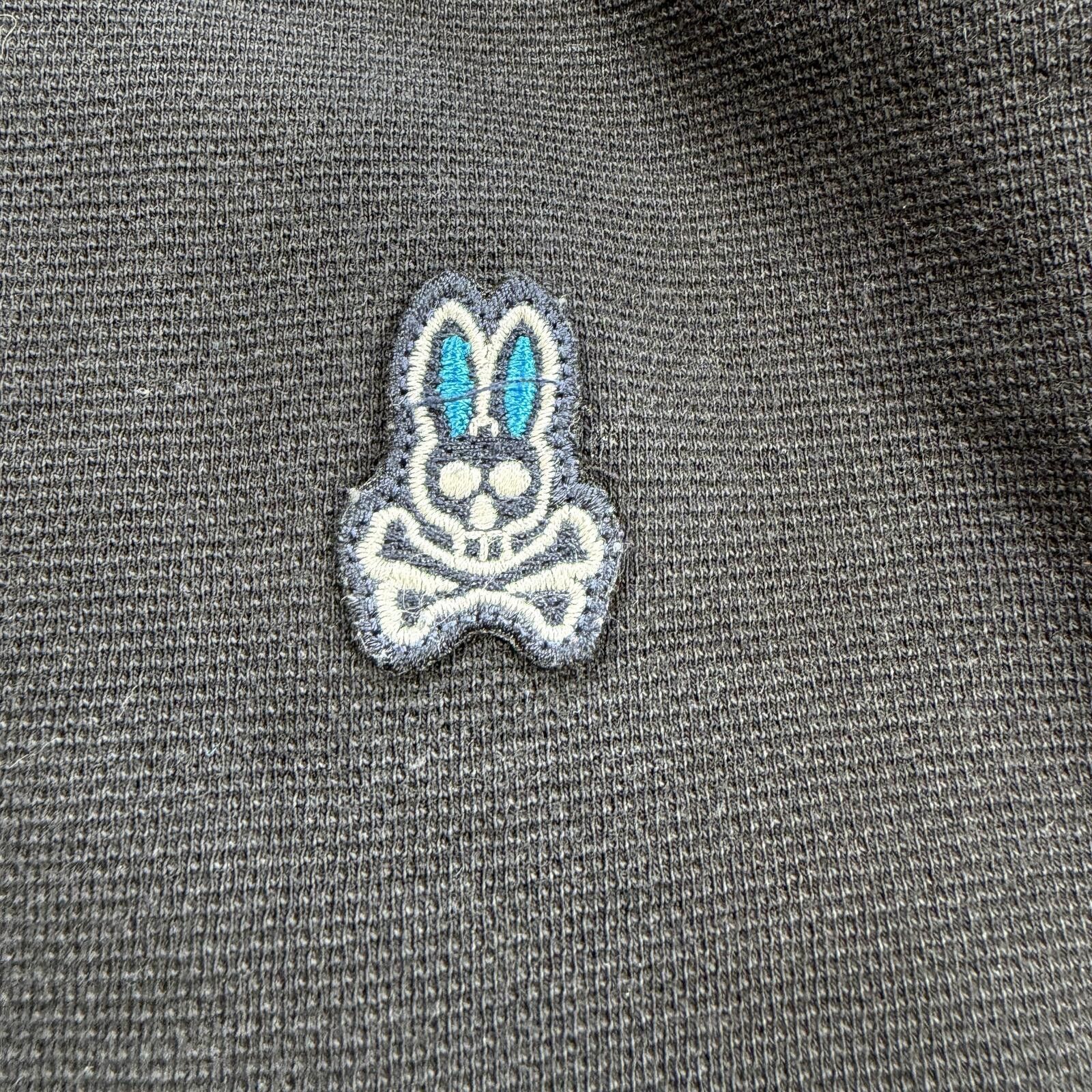 Psycho Bunny Psycho Bunny Full Zip Track Jacket Black Sweatshirt Men 7 XL Size US XL / EU 56 / 4 - 6 Thumbnail