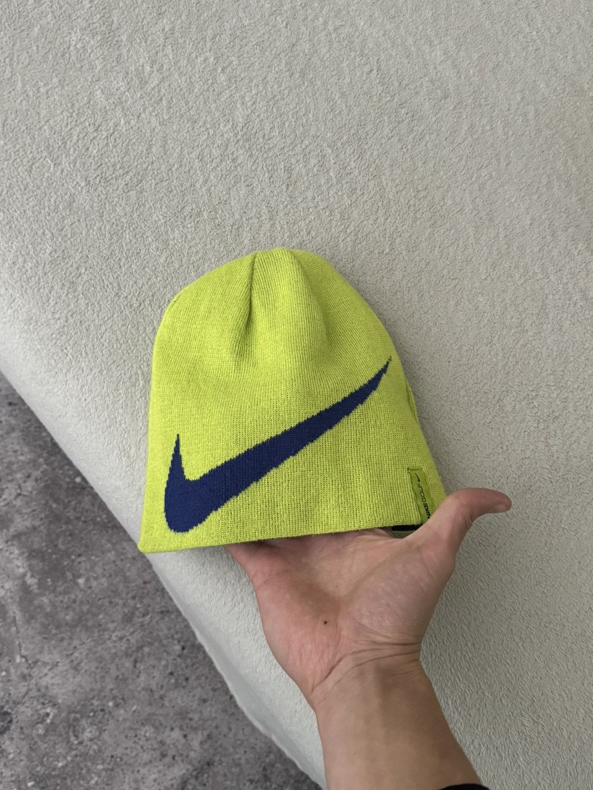 Nike × Vintage Vintage Nike Golf reversible big swoosh logo Y2K hat cap Size ONE SIZE - 3 Thumbnail