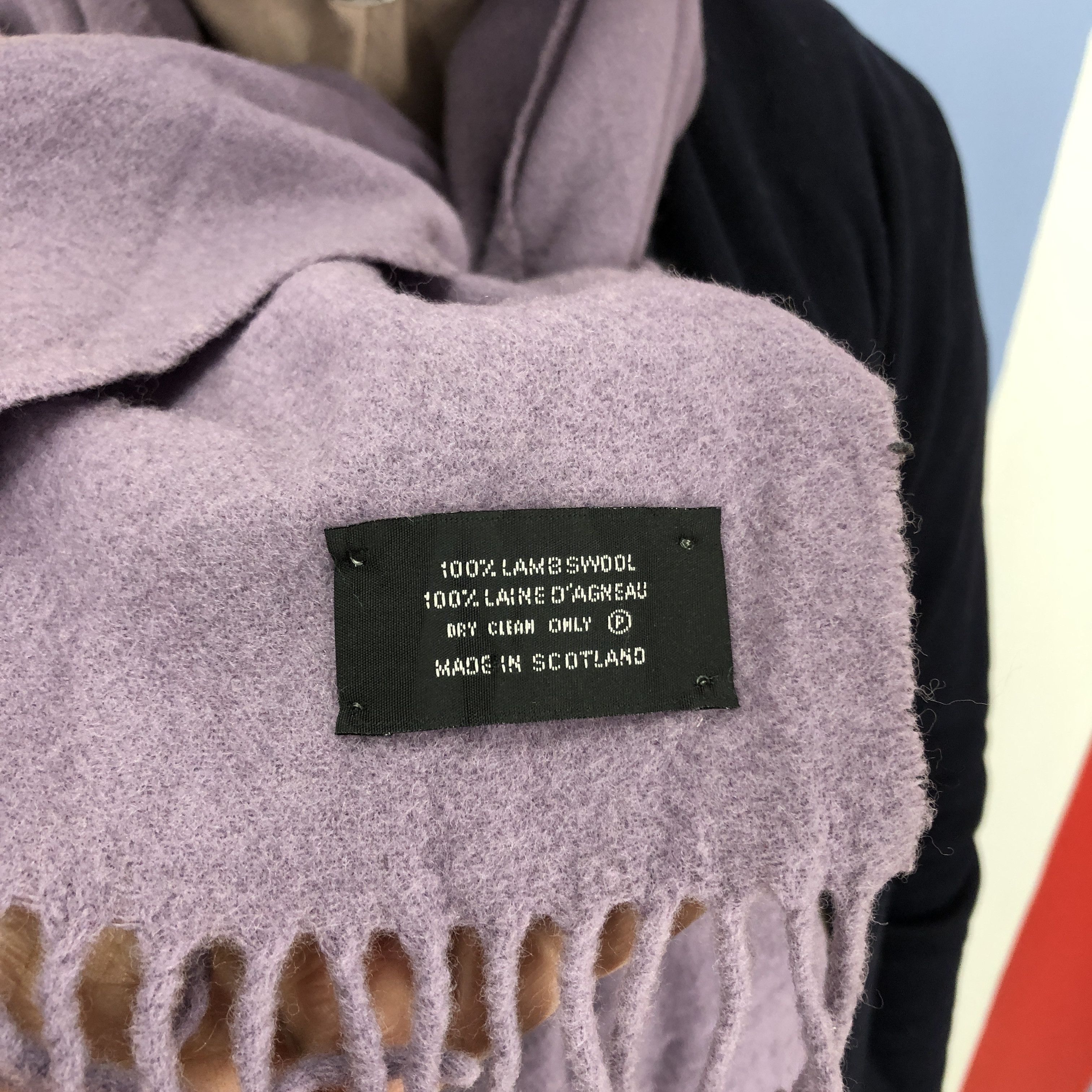 Christian Dior Monsieur CHRISTIAN DIOR Made In Scotland Muffler Scarf #0951/AG Size ONE SIZE - 4 Thumbnail