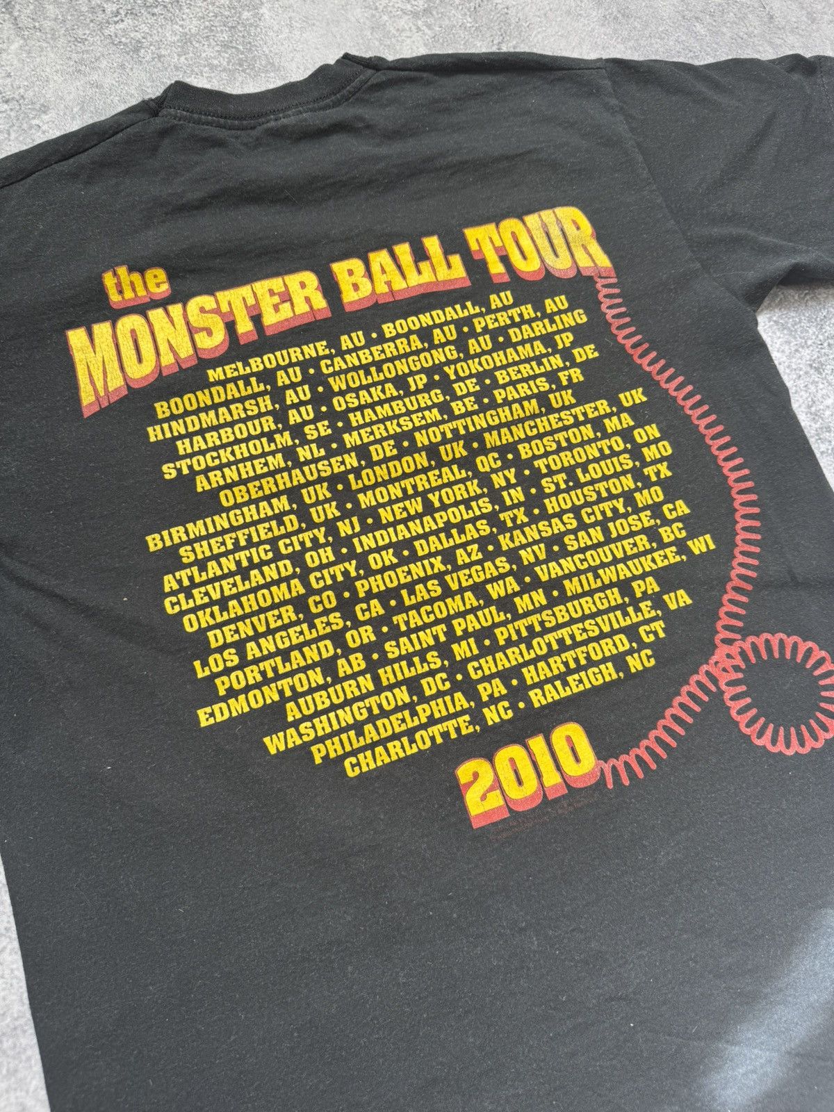 Vintage 2010 Lady Gaga Monster Ball Tour Size US S / EU 44-46 / 1 - 10 Thumbnail