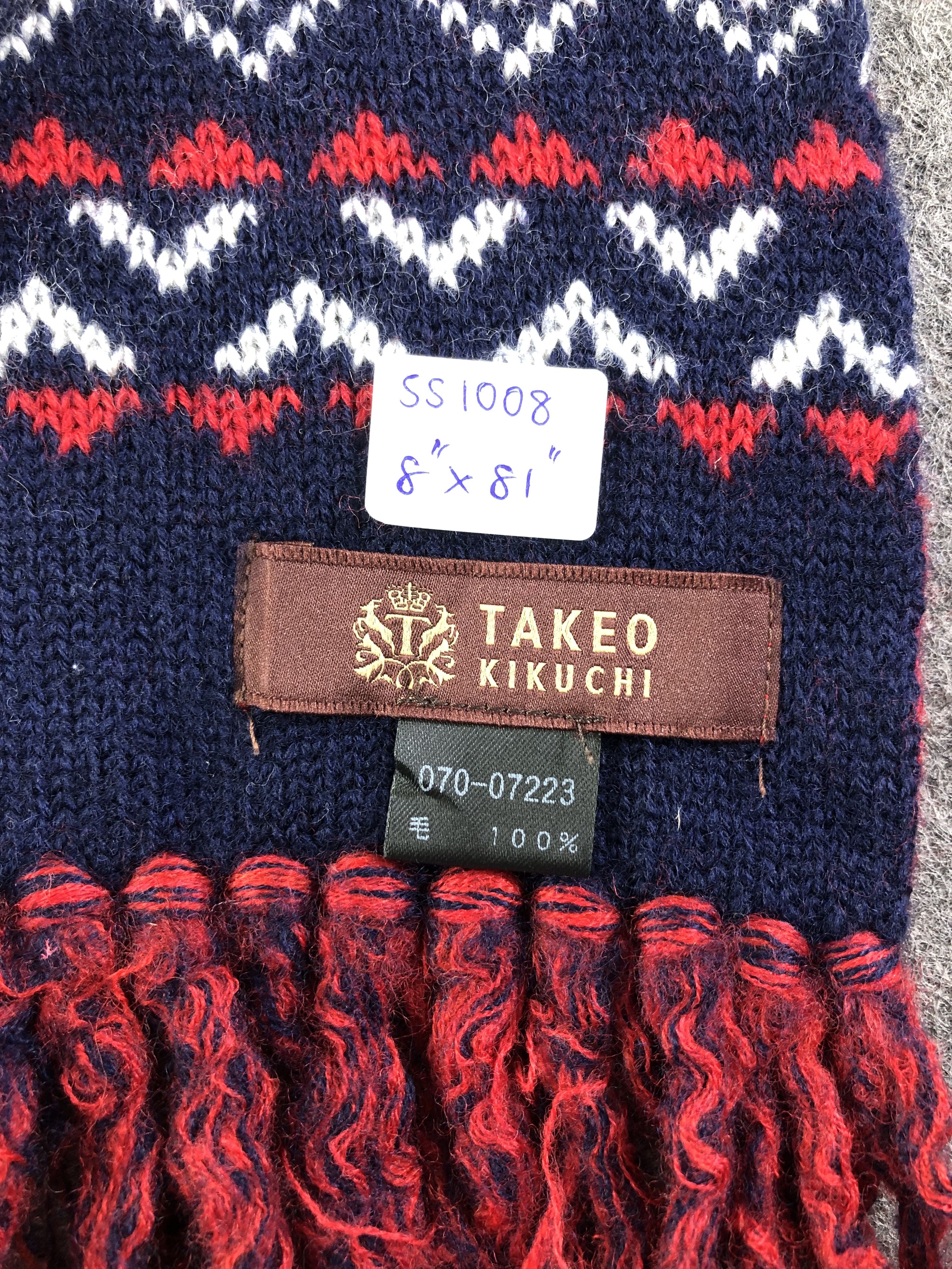 Takeo Kikuchi Takeo Kikuchi Scarf / Muffler / Neckwear Size ONE SIZE - 4 Thumbnail
