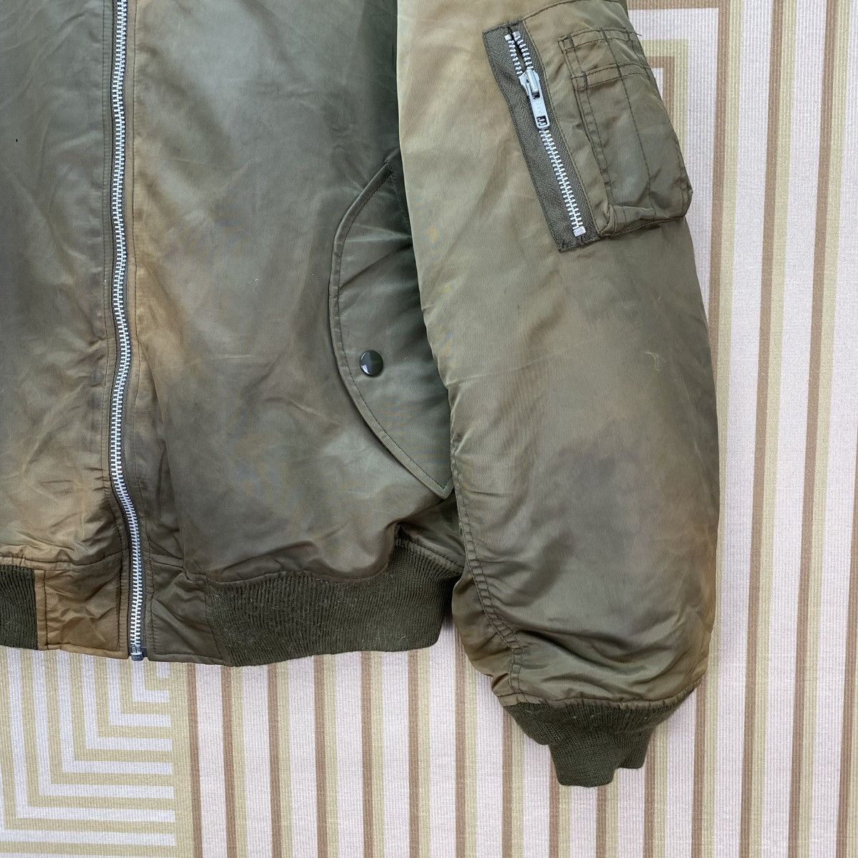 Japanese Brand 🫶Japanese Brand Faded Bomber Type MA 1 Jacket Size US M / EU 48-50 / 2 - 6 Thumbnail