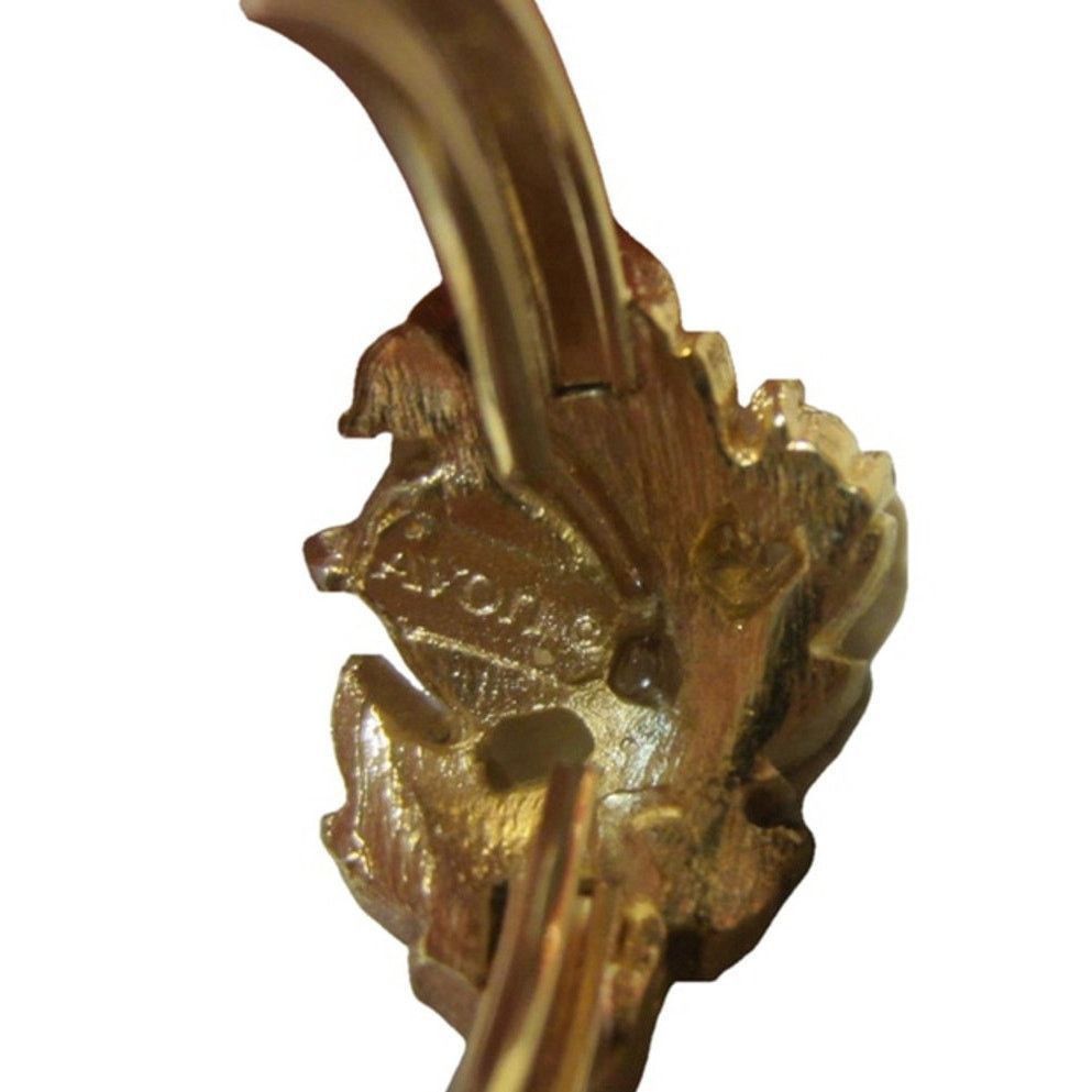 Other Vintage Opal Leaf Gold Tone Cocktail Ring Avon Size 7 Size ONE SIZE - 6 Thumbnail