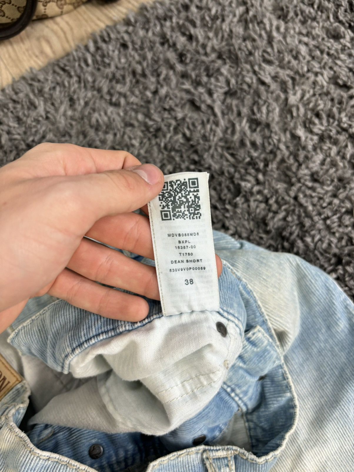 Japanese Brand × True Religion × Vintage Y2K True Religion Shorts Denim Chief Keef Style Rap USA Size US 38 / EU 54 - 10 Thumbnail