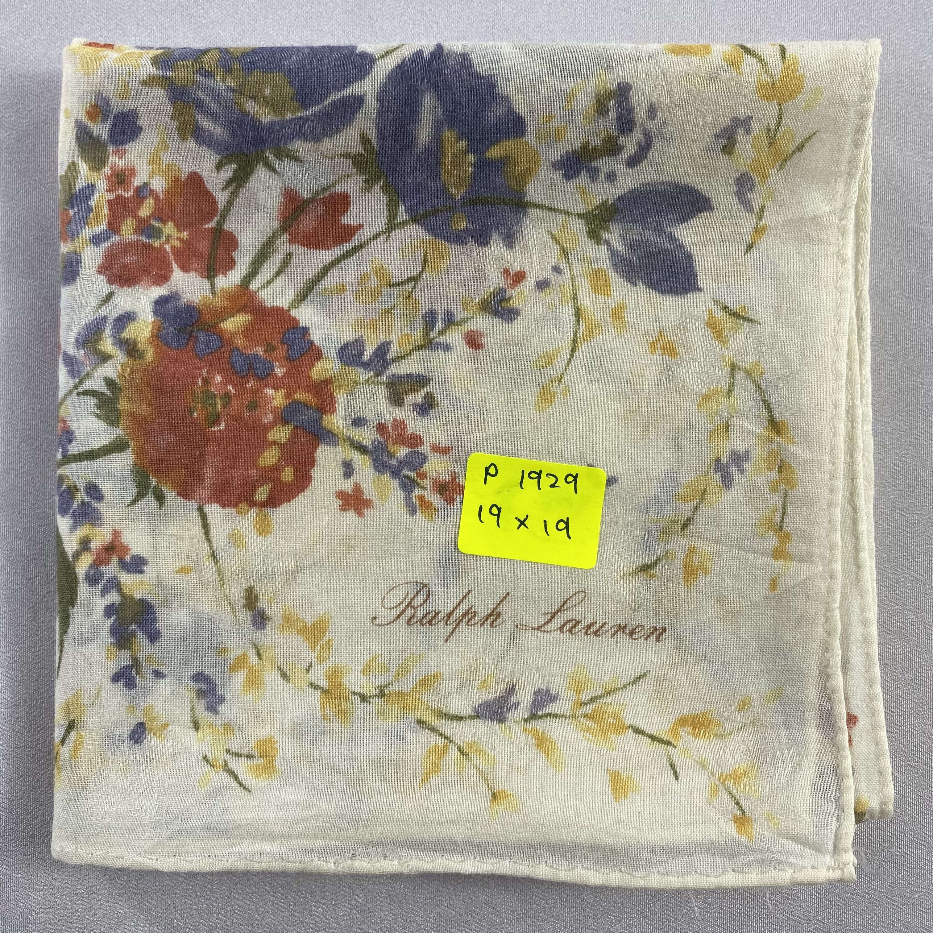 Ralph Lauren × Vintage Ralph Lauren Handkerchief / Neckerchief / Bandana-P1929 Size ONE SIZE - 5 Thumbnail