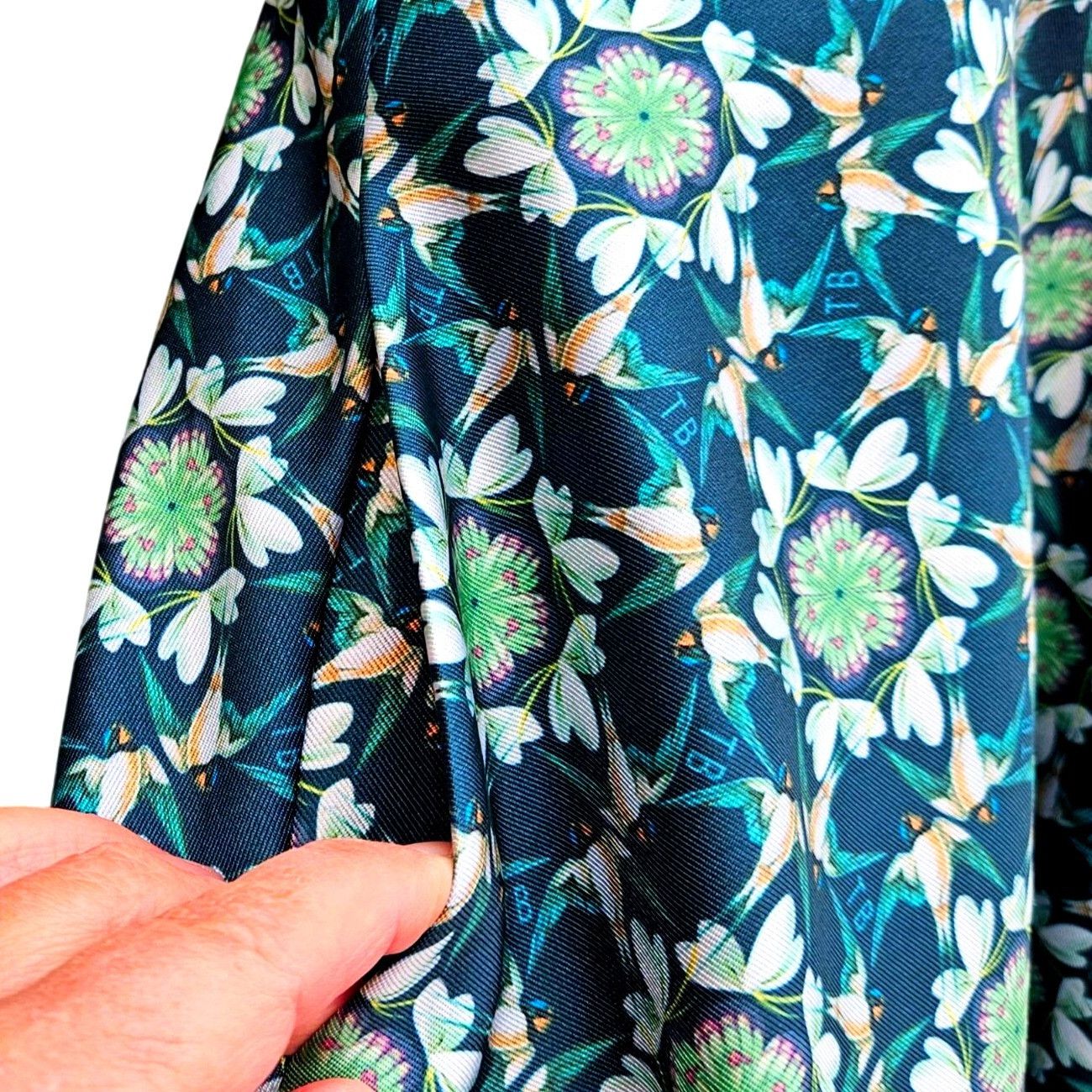 Ted Baker Ted Baker London Sainte Geo Bird Bow Fit & Flare Dress Size Size XS / US 0-2 / IT 36-38 - 10 Thumbnail