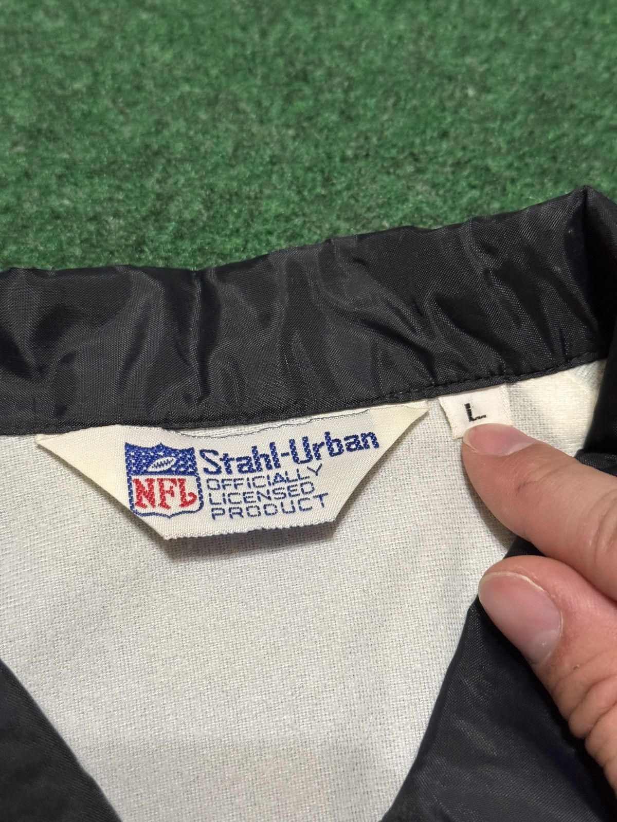 NFL × Vintage Vintage 70s 80s Pittsburgh Steelers NFL Windbreaker Jacket Size US L / EU 52-54 / 3 - 3 Thumbnail