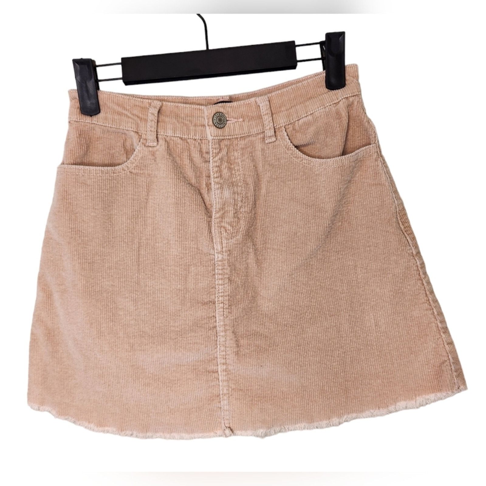 Brandy Melville Brandy Melville Juliette Cord Pink Mini Skirt Small Size 27" / US 4 / IT 40 - 8 Thumbnail