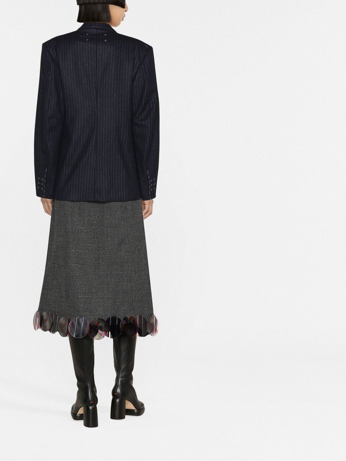 Maison Margiela o1y0625 Blazer in Midnight Blue Size XL / US 12-14 / IT 48-50 - 3 Thumbnail