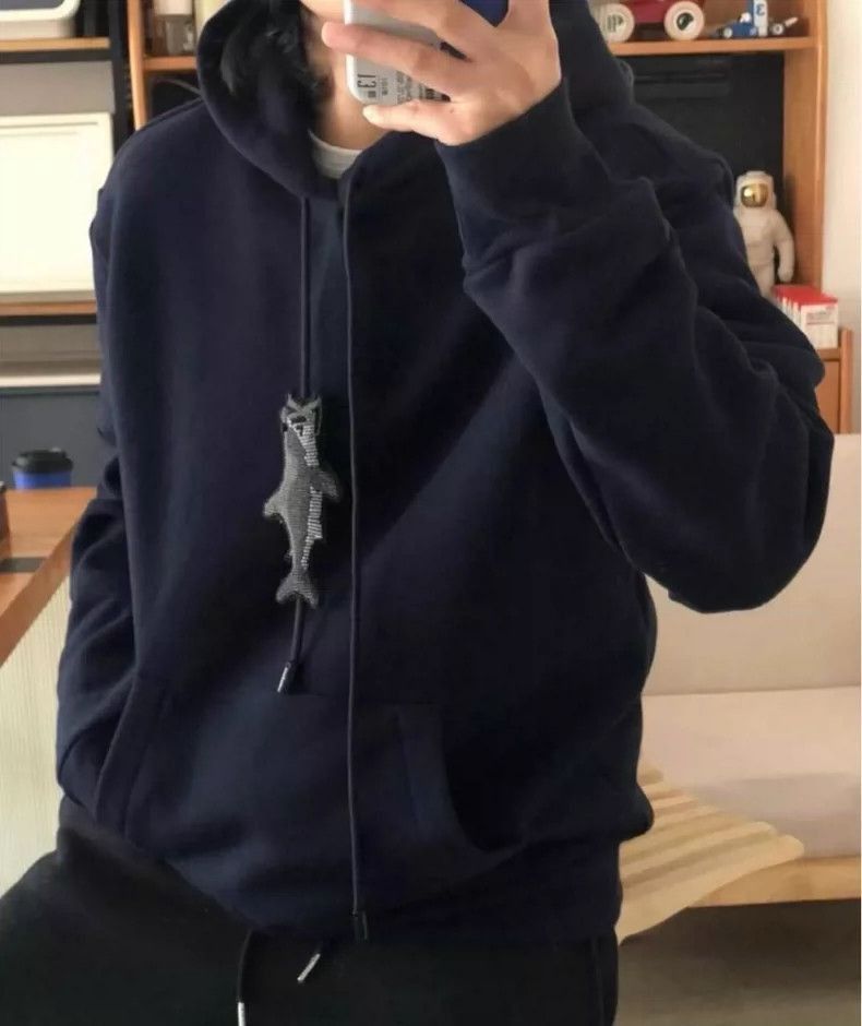 Louis Vuitton Louis Vuitton SS21 Shark Pattern Hoodie -2505 Size US M / EU 48-50 / 2 - 7 Thumbnail