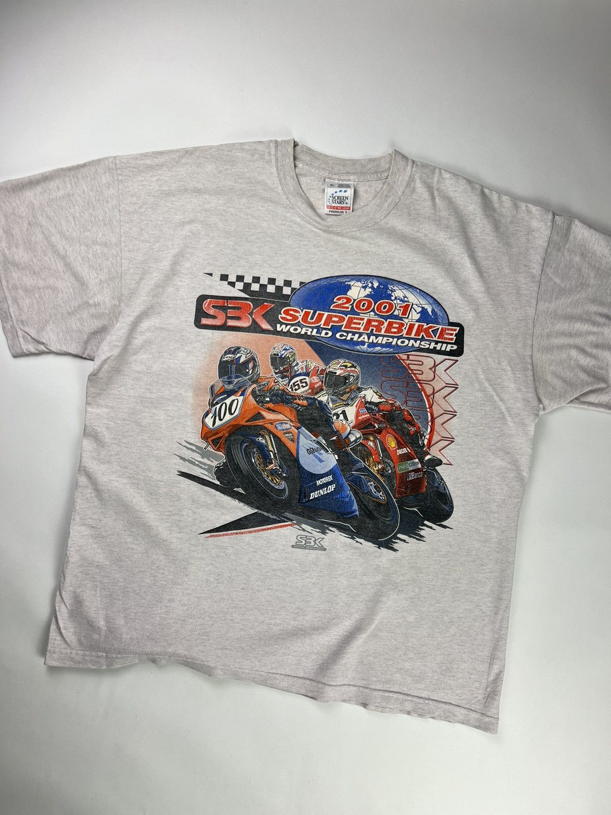 Ducati × Vintage Vintage Superbike World Championship 2001 Ducati T-shirt Size US XL / EU 56 / 4 - 7 Thumbnail