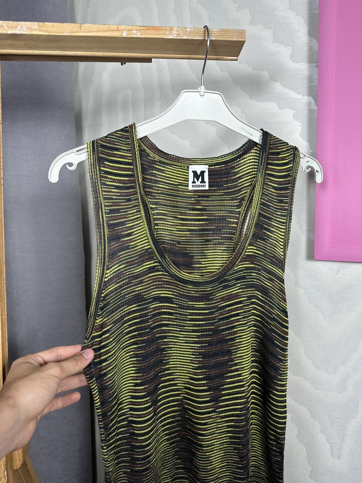 Other Missoni Tank Top Wavy Striped Size L / US 10 / IT 46 - 5 Thumbnail