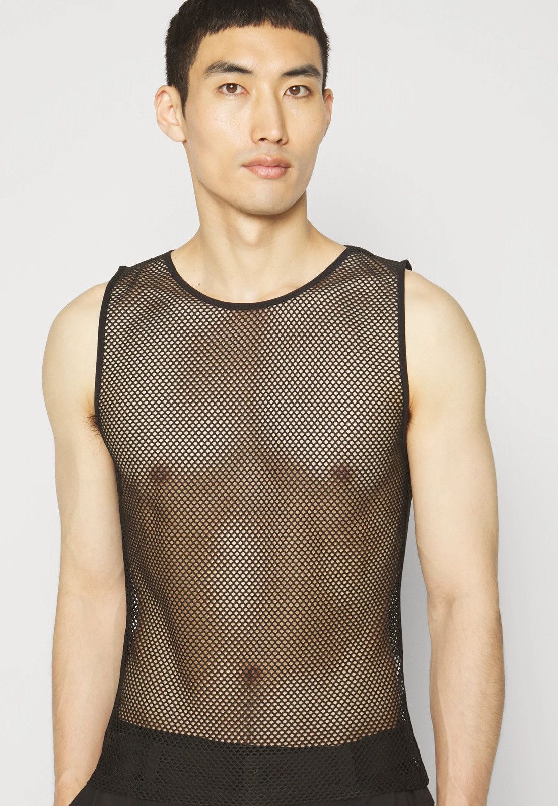Han Kjobenhavn !DS! SS23 Han Kjobenhavn Laser Black Transparent Tank top Size US M / EU 48-50 / 2 - 7 Thumbnail