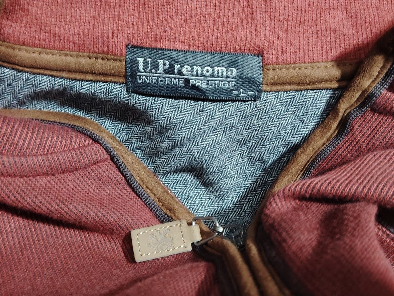 Renoma VINTAGE 90s U.P. Renoma Paris Quarter-Zip Sweatshirt Size US L / EU 52-54 / 3 - 5 Thumbnail
