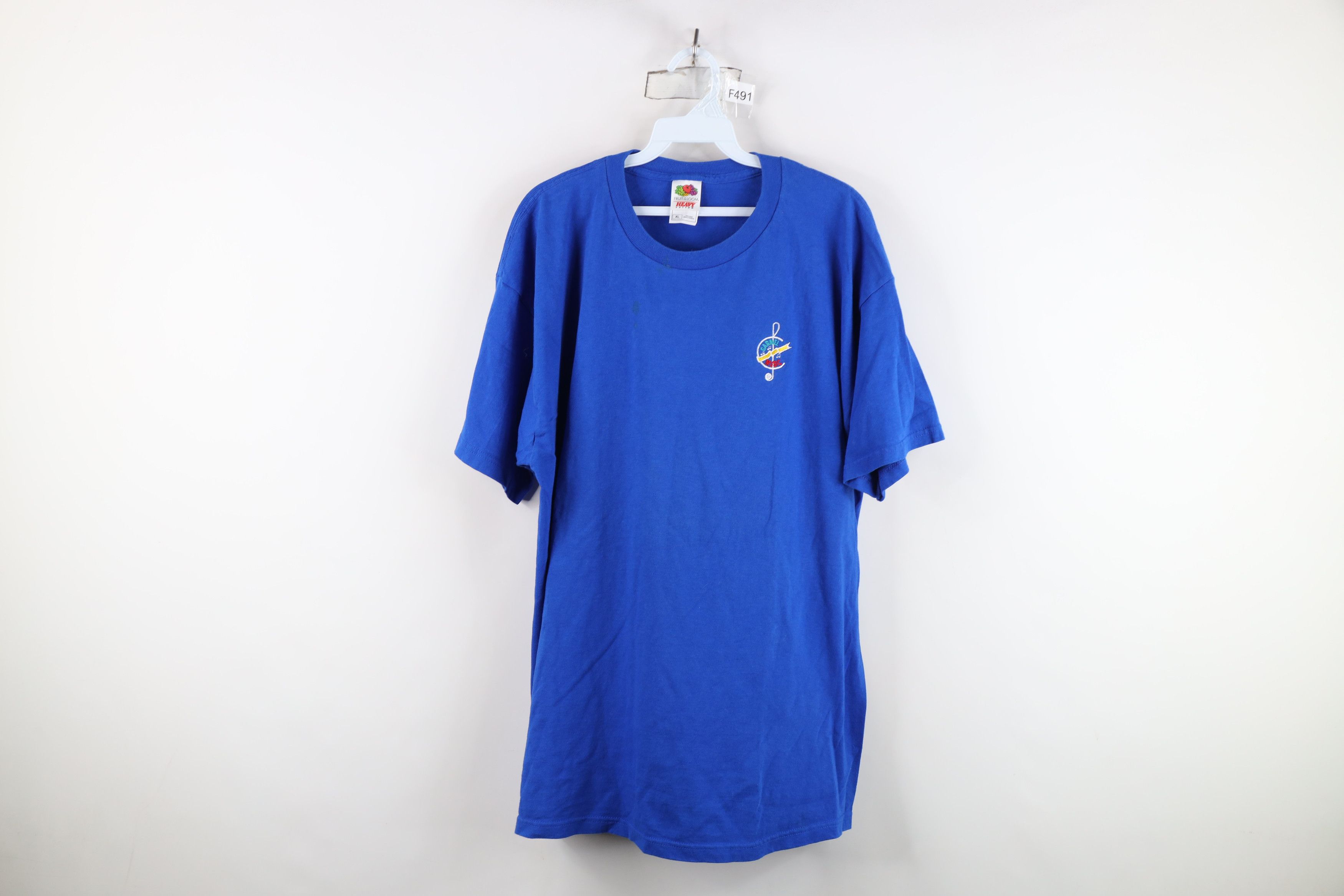 Vintage Vintage Streetwear Spell Carmel Music Short Sleeve T-Shirt Size US XL / EU 56 / 4 - 1 Thumbnail
