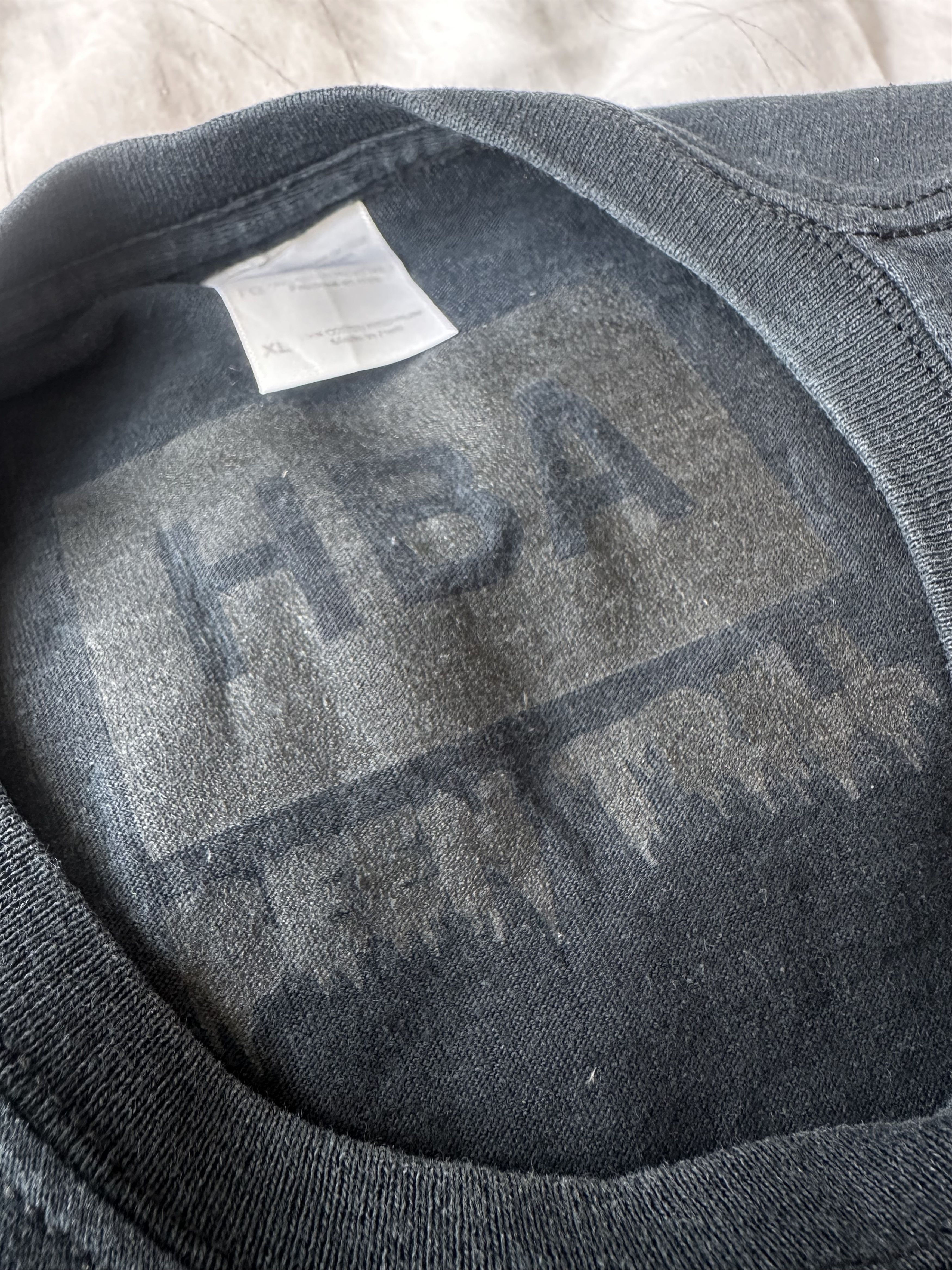 Been Trill × Hood By Air Hood By Air x Been Trill 212 Black Logo T shirt Size US XL / EU 56 / 4 - 8 Thumbnail
