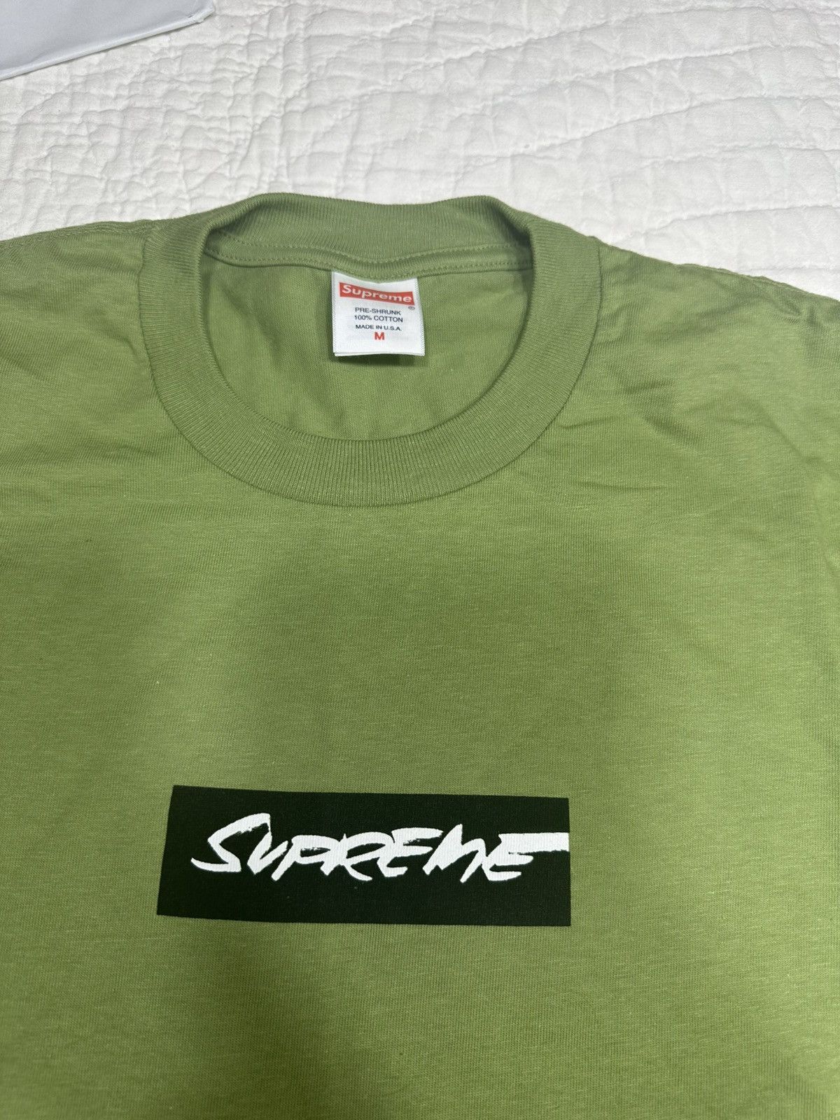 Supreme SUPREME FUTURA TEE BRAND NEW- GREEN/MEDIUM Size US M / EU 48-50 / 2 - 2 Thumbnail