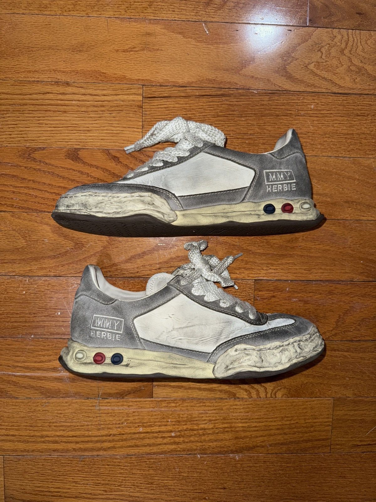 Maison MIHARA YASUHIRO Mihara Yasuhiro Herbie Low Top Canva Sneaker - Size 11 Size US 11 / EU 44 - 3 Thumbnail