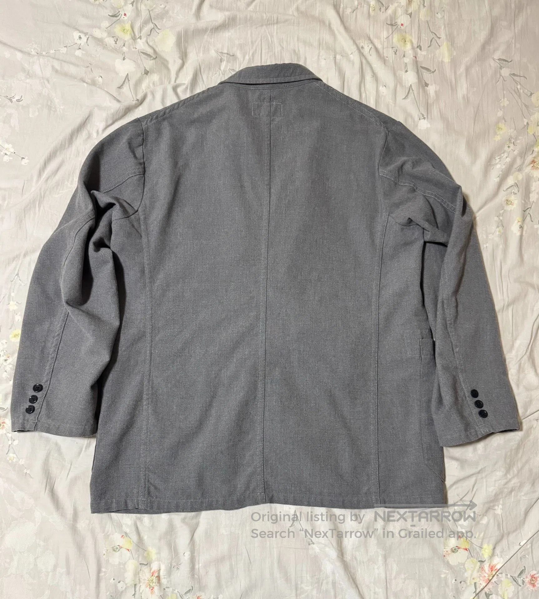 Nanamica nanamica 23SS Gray Wool-Blend Blazer. Size US L / EU 52-54 / 3 - 2 Thumbnail