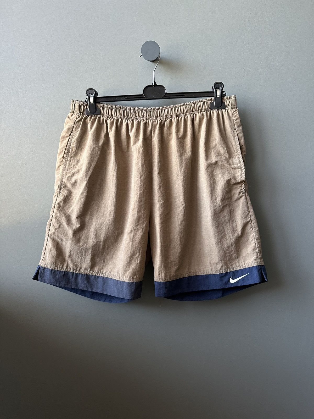 Nike Vintage Nike Swoosh Logo Swim Shorts Swimwear Size US 36 / EU 52 - 1 Thumbnail