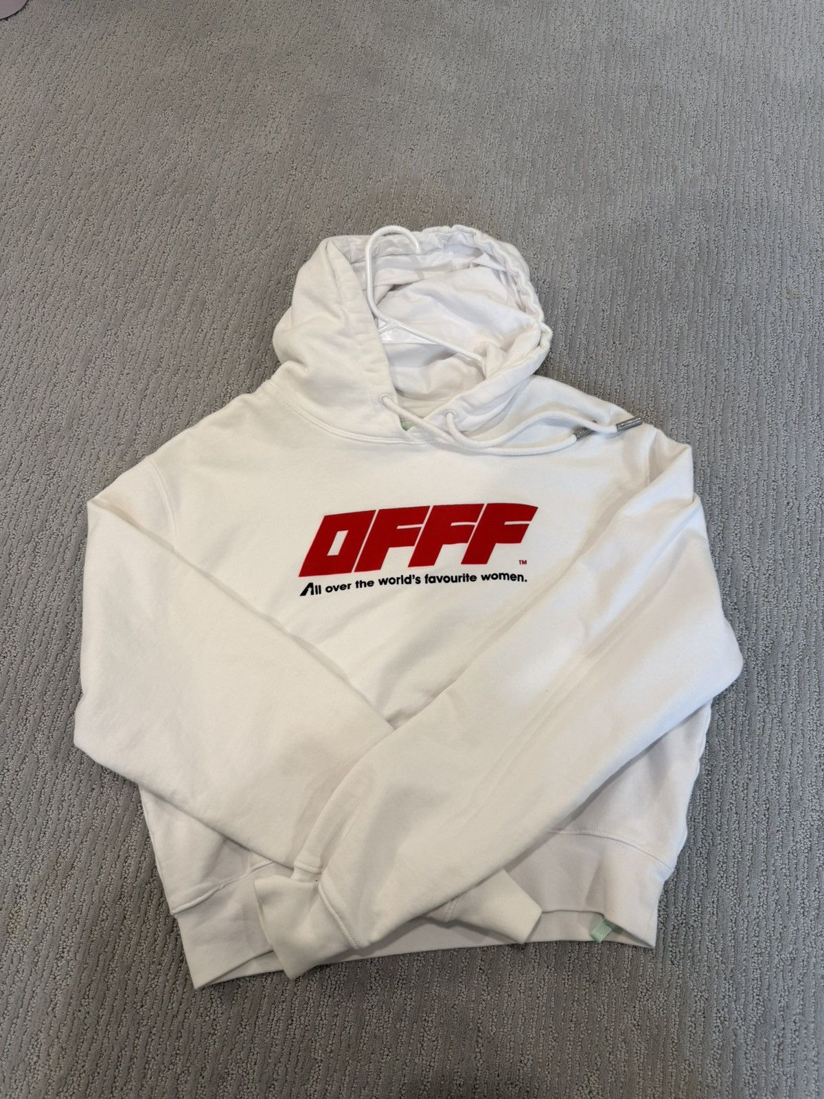 Off-White Off-White “Women” Hoodie Sz m Size US M / EU 48-50 / 2 - 1 Thumbnail