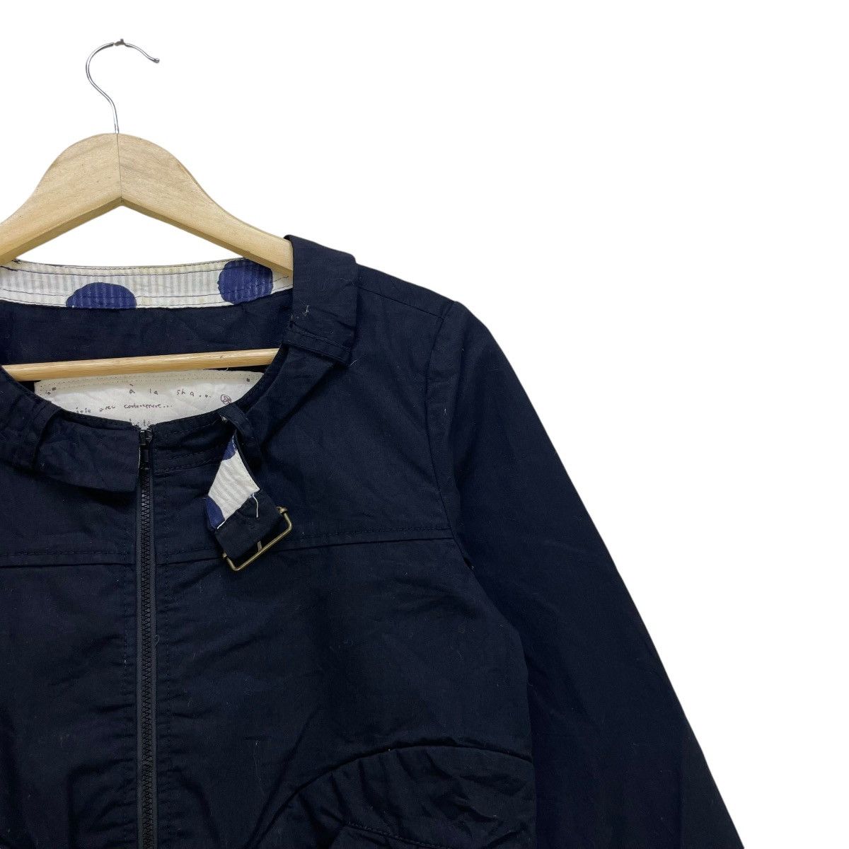 Designer × Japanese Brand Japanese Brand Collar Less Style Issey Miyake Size S / US 4 / IT 40 - 4 Thumbnail